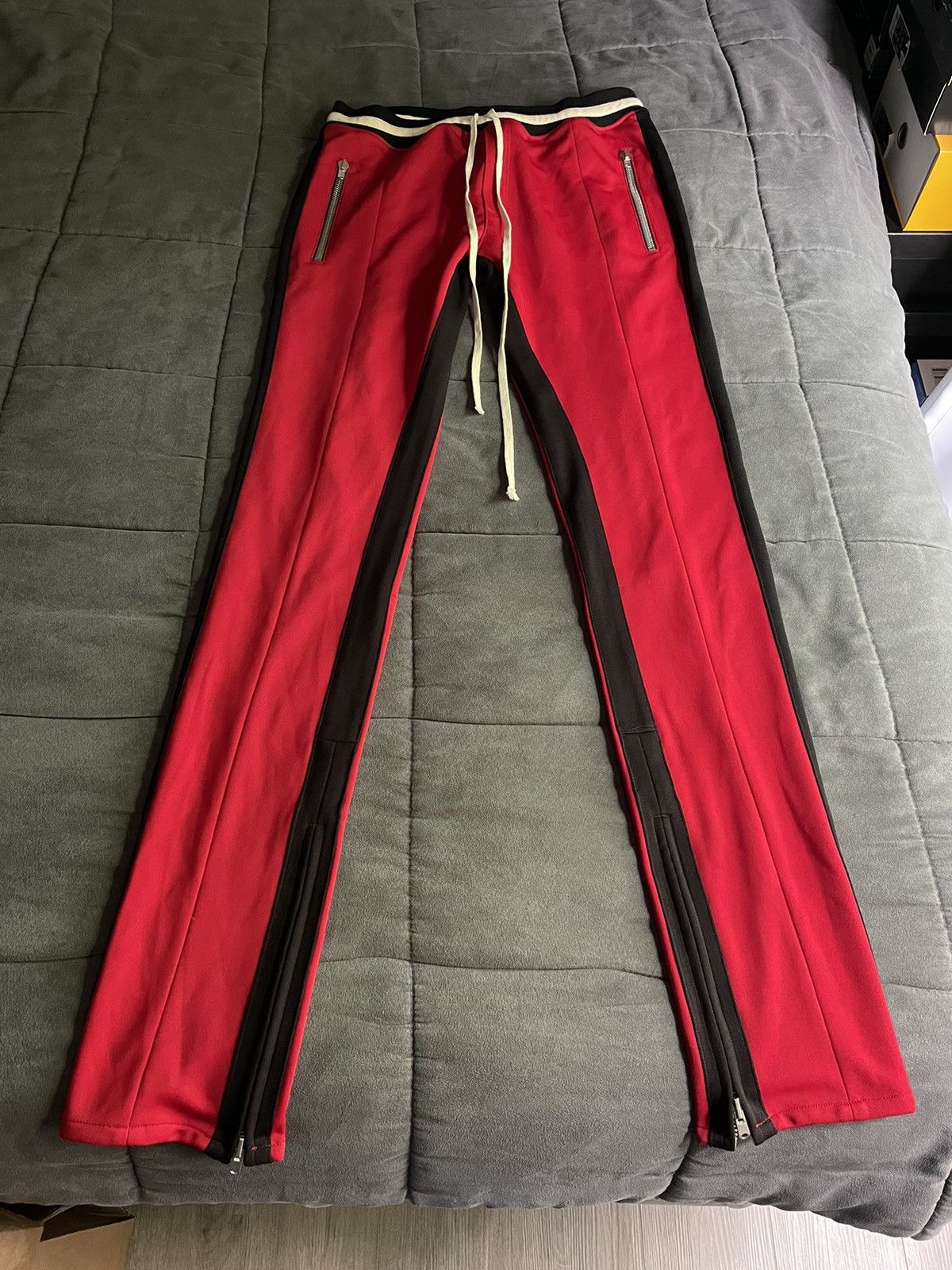 Fear of God Fear of God Fifth Collection Red Tape Joggers | Grailed