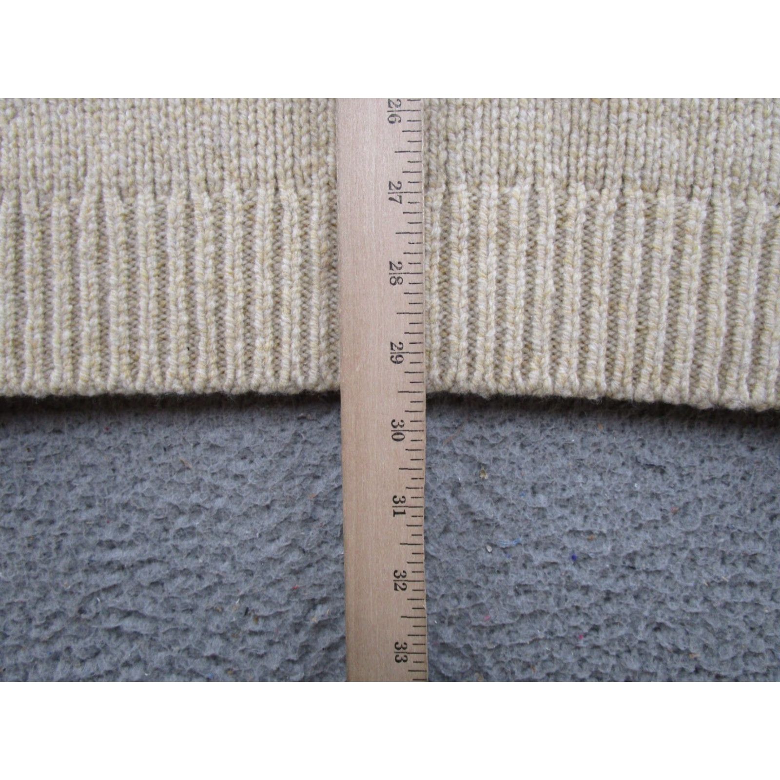 Vintage LL Bean 100% Lambswool Sweater Mens M Brown Fair Isle Henley Knit Pullover Size US M / EU 48-50 / 2 - 6 Thumbnail