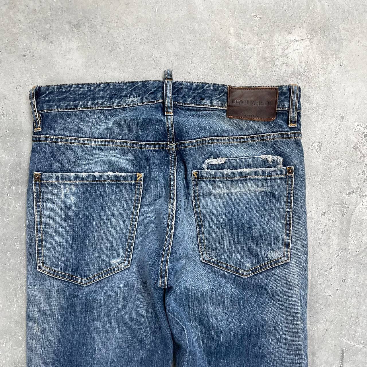 Dsquared2 Dsquared2 Distressed Denim Cool Guy Jeans Blue Size 46 Size US 31 - 21 Thumbnail