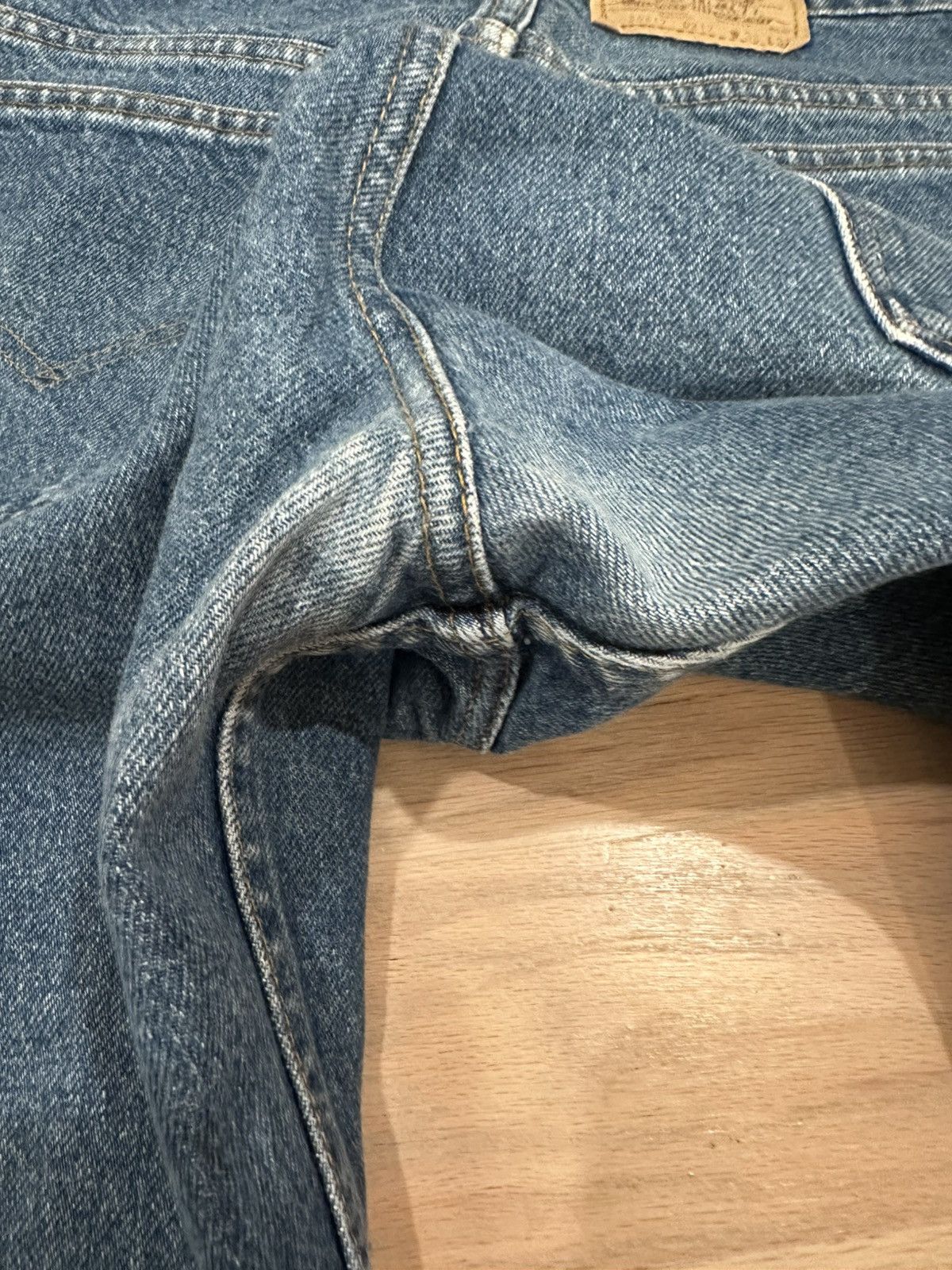 Levi's Vintage 80s Levis 20517 0217 Orange Tab Jeans 34x30 Size US 34 / EU 50 - 9 Thumbnail