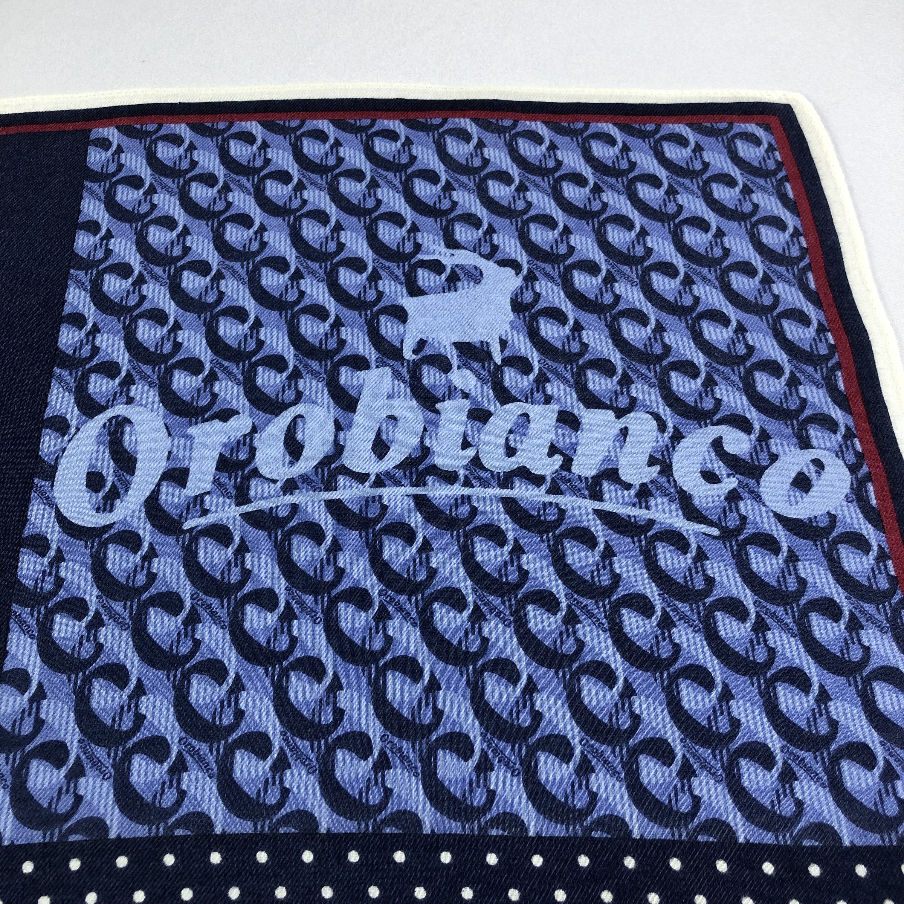 Orobianco × Vintage Orobianco Handkerchief Neckerchief Bandana H1814 Size ONE SIZE - 5 Thumbnail