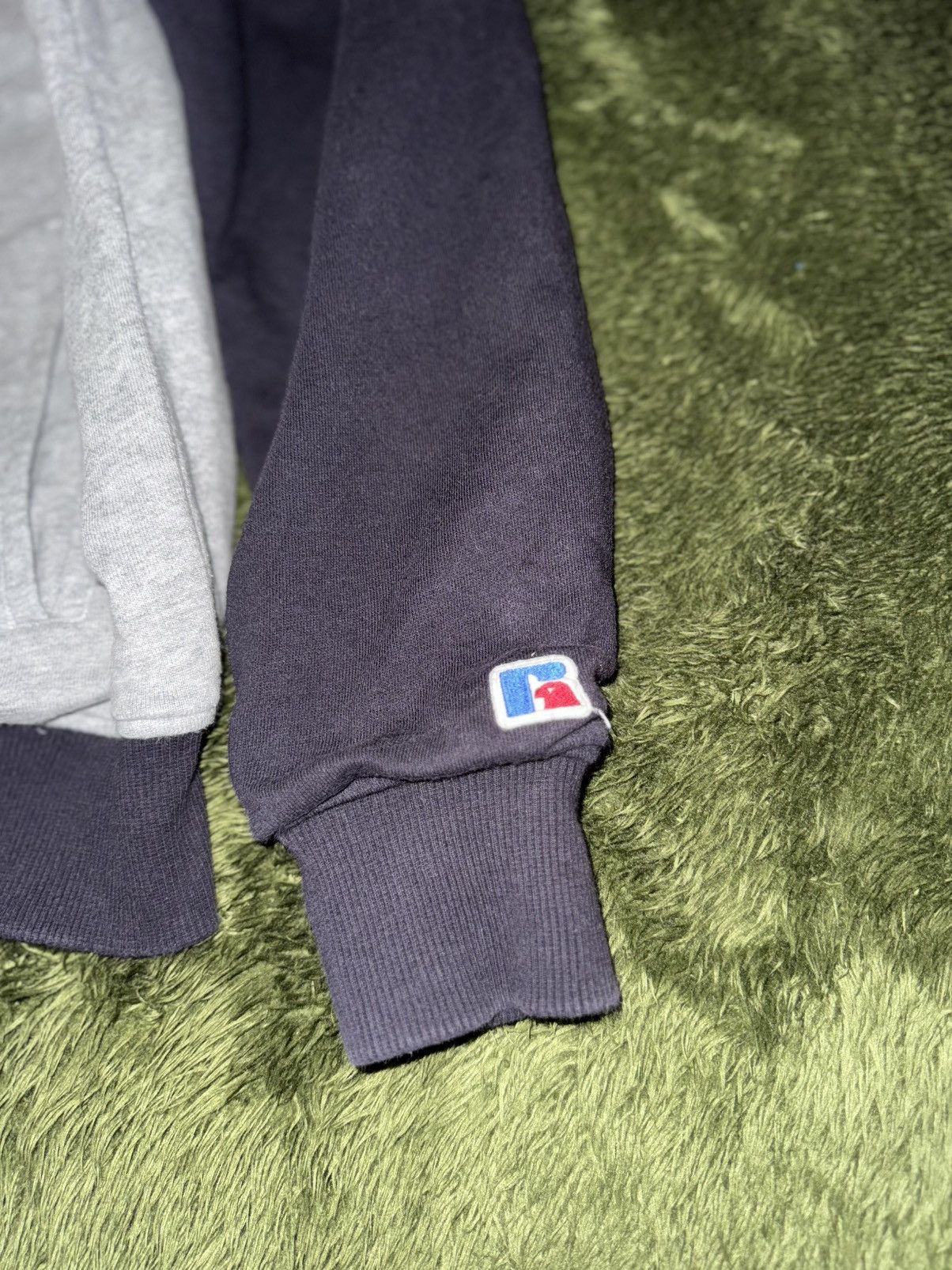 Russell Athletic [L] Russell Athletic Embroidered Inner Fleece Stadium Jacket Size US L / EU 52-54 / 3 - 6 Thumbnail