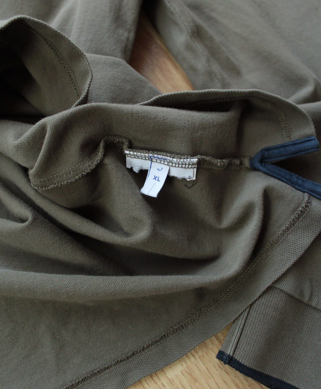 Jacob Cohen 🔥 Jacob Cohen Slim Fit Long Sleeve Polo Shirt Olive Green Size US XL / EU 56 / 4 - 4 Thumbnail