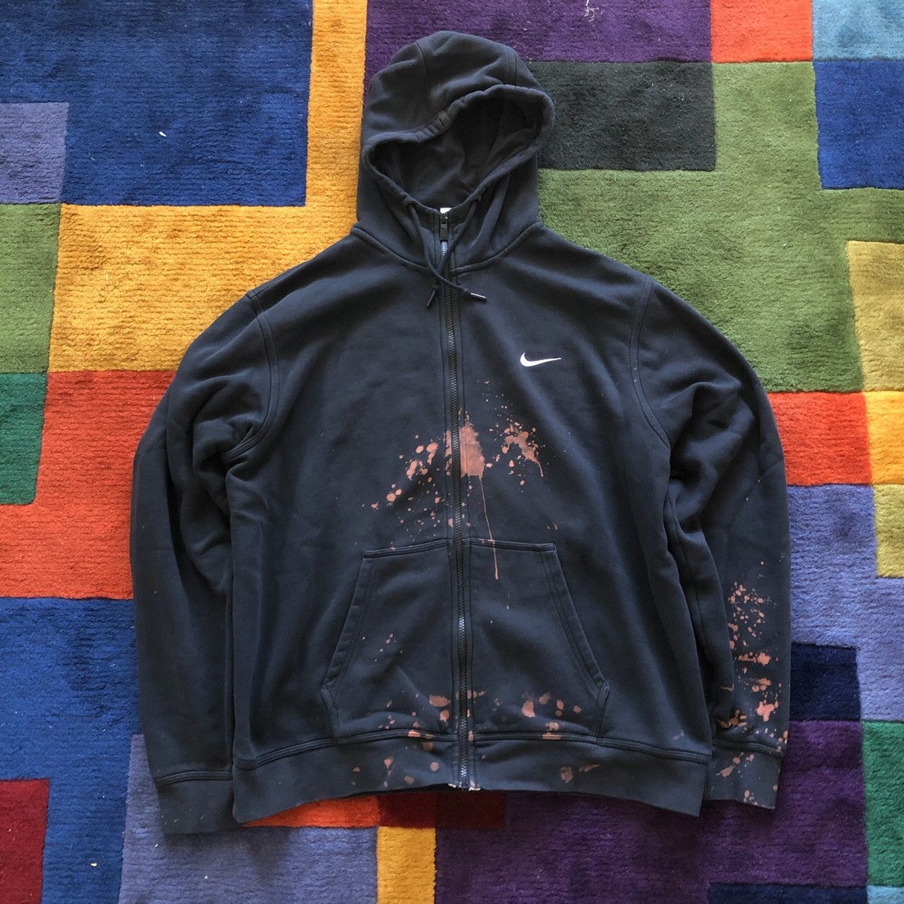 nike zip up hoodie vintage