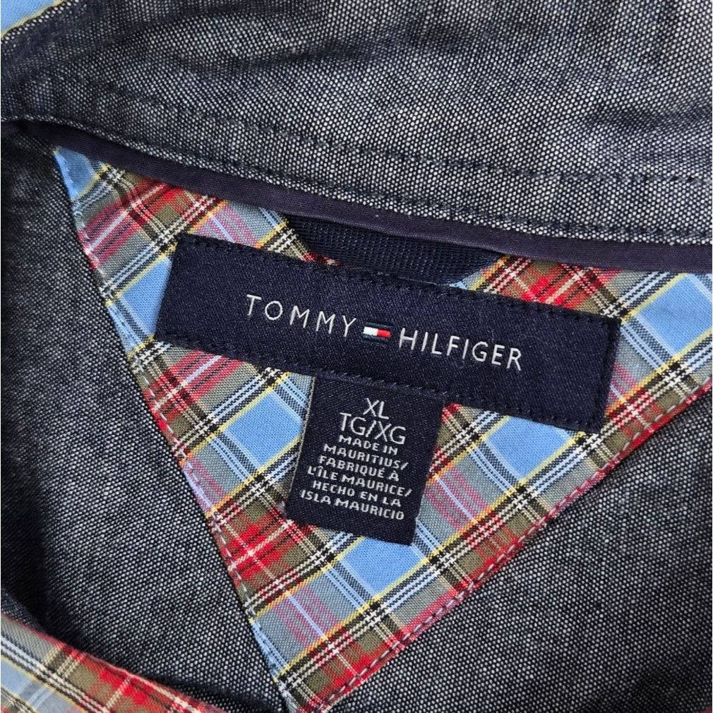 Tommy Hilfiger Tommy Hilfiger Mens Plaid Shirt XL Button Down Classic Size US XL / EU 56 / 4 - 7 Thumbnail