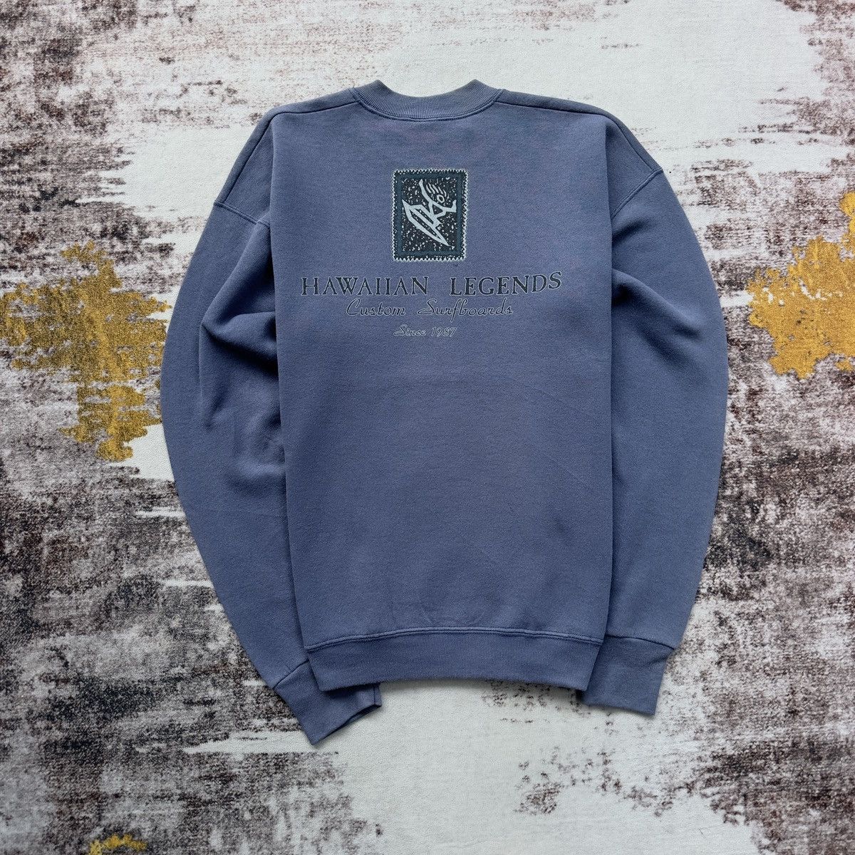 Fruit Of The Loom VINTAGE HAWAIIAN LEGENDS SURFBOARD BIG LOGO 90s Size US L / EU 52-54 / 3 - 1 Thumbnail