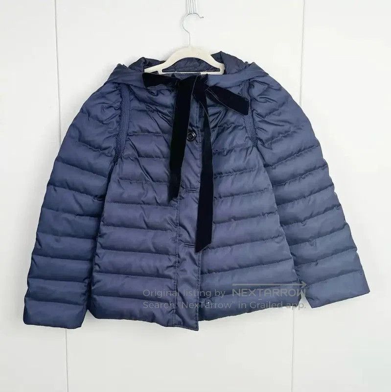 Miu Miu Miu Miu Blue Cotton Women's Puffer Jacket . Size M / US 6-8 / IT 42-44 - 1 Thumbnail