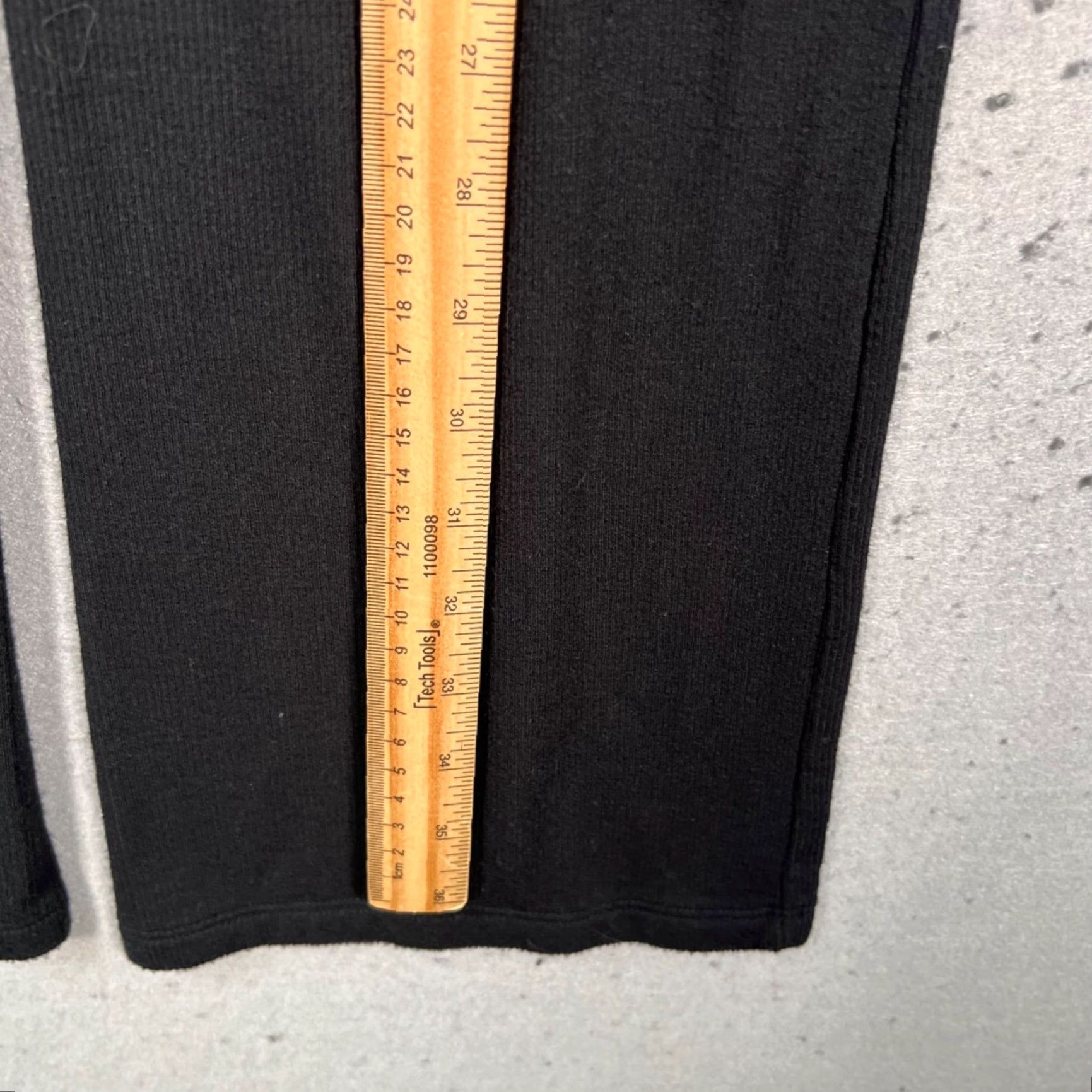 Vintage ATM Womens XS Black Wide-Leg Modal Blend Lounge Pants Size 26" / US 2 / IT 38 - 7 Thumbnail
