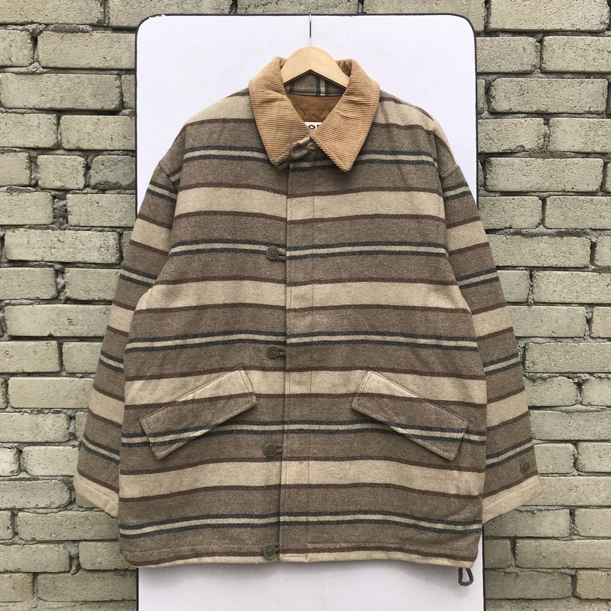 Vintage Vintage Scoop Man Bew Generation Wool Jacket Size US XL / EU 56 / 4 - 1 Thumbnail