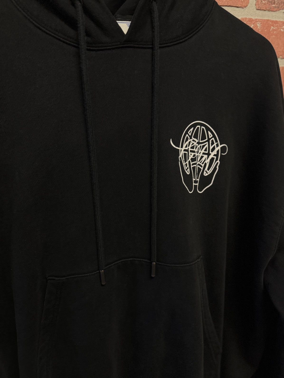 Off-White × Virgil Abloh Off White Hoodie Size Medium Black Arrow Fade 🧼 Size US M / EU 48-50 / 2 - 8 Thumbnail