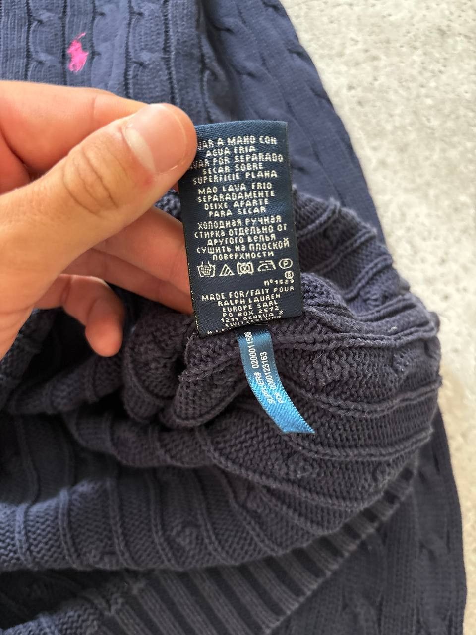 Polo Ralph Lauren Vintage Polo Ralph Lauren Sport Sweater L Blue Pull Over Size L / US 10 / IT 46 - 7 Thumbnail