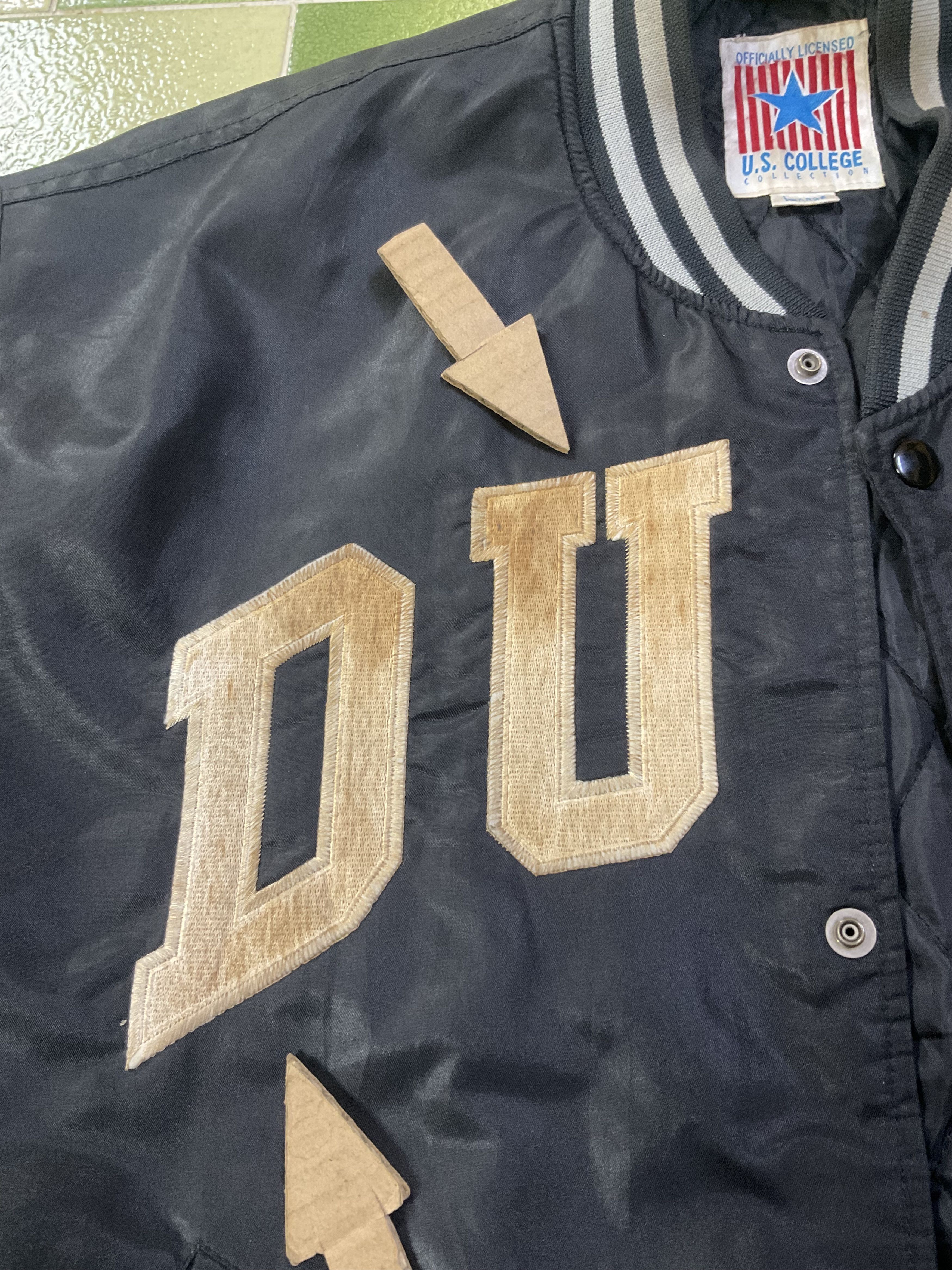 Other Vintage Duke University Blue Devils Bomber Jacket Snap Size US L / EU 52-54 / 3 - 13 Thumbnail