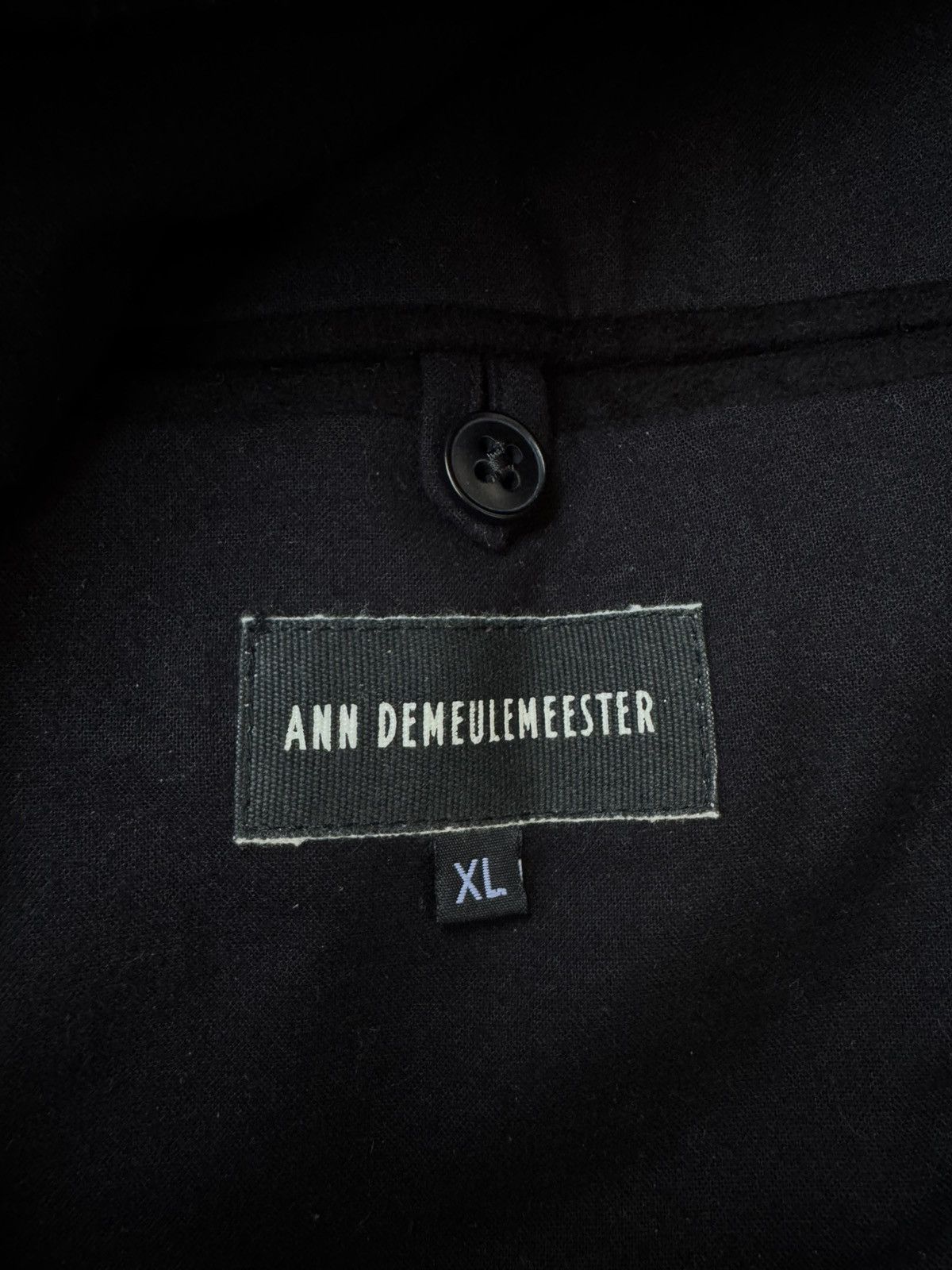 Ann Demeulemeester Ann Demeulemeester AW13 Officer Tailored Jacket Size US XL / EU 56 / 4 - 9 Thumbnail
