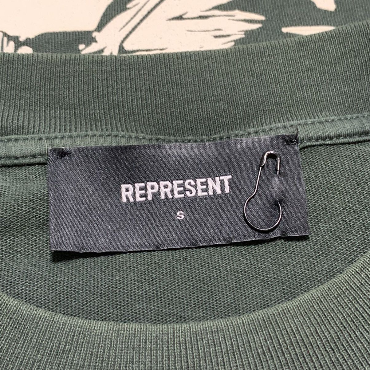 Represent Clo. Represent Small Mascot Green Pocket Tee Size US S / EU 44-46 / 1 - 5 Thumbnail