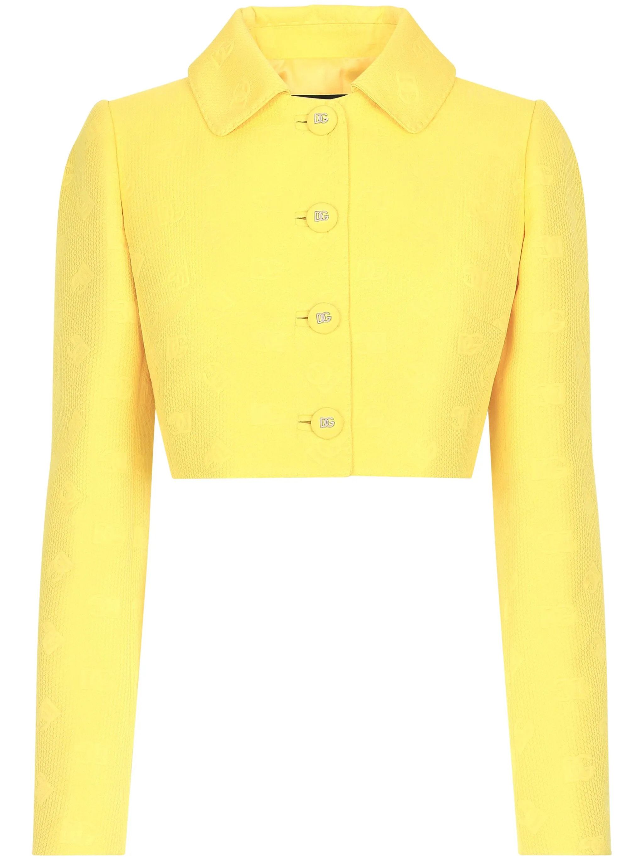 Dolce & Gabbana o1y0825 Jacket in Yellow Size XS / US 0-2 / IT 36-38 - 1 Thumbnail