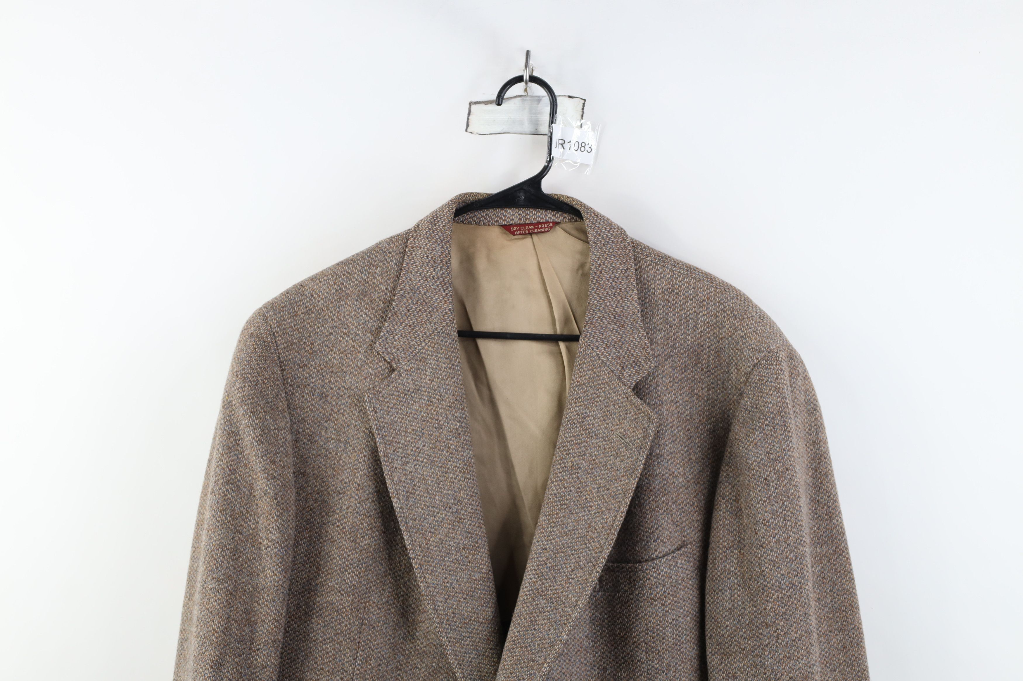 Vintage Vintage 70s Streetwear Suit Coat Blazer Jacket Beige USA Size XL / US 12-14 / IT 48-50 - 2 Thumbnail