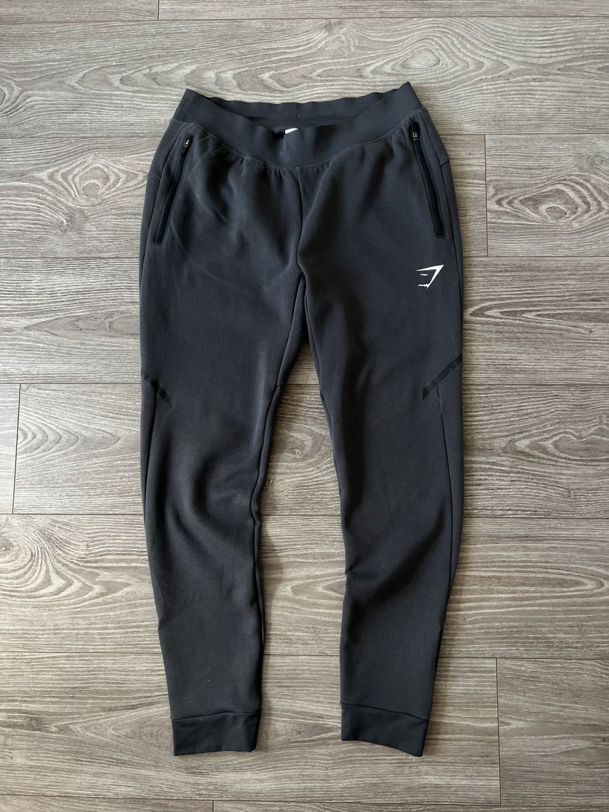Gymshark ‼️Gymshark Print Logo New Collection Straight Joggers‼️ Size US 31 - 2 Thumbnail