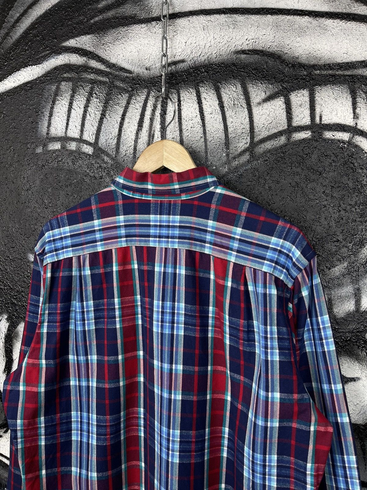 Psycho Bunny Psycho Bunny Single Needle Flannel Long Sleeve Shirt Men’s L Size US L / EU 52-54 / 3 - 6 Thumbnail