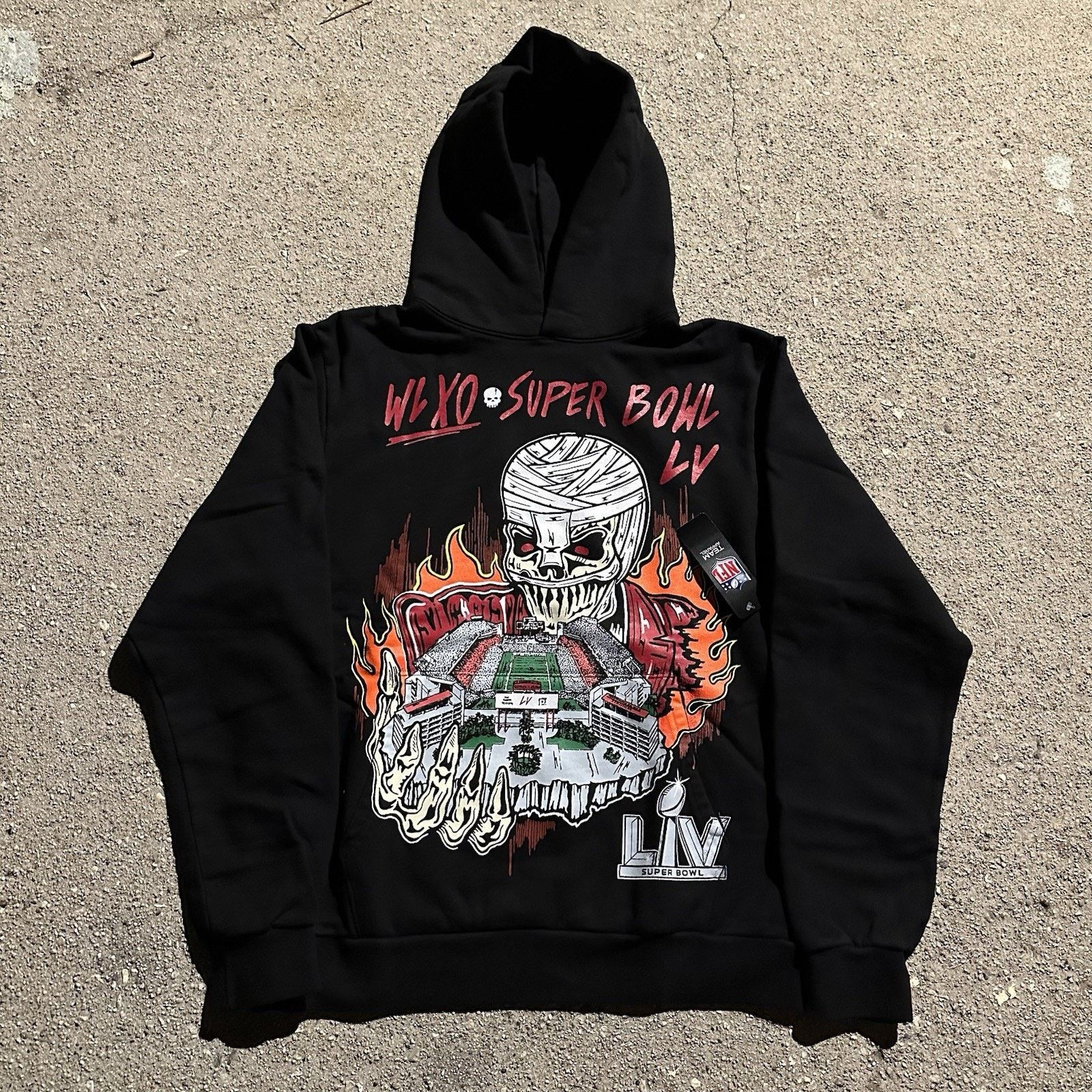 NWT The Weeknd x Warren Lotas XO NFL Super Bowl LV Hoodie