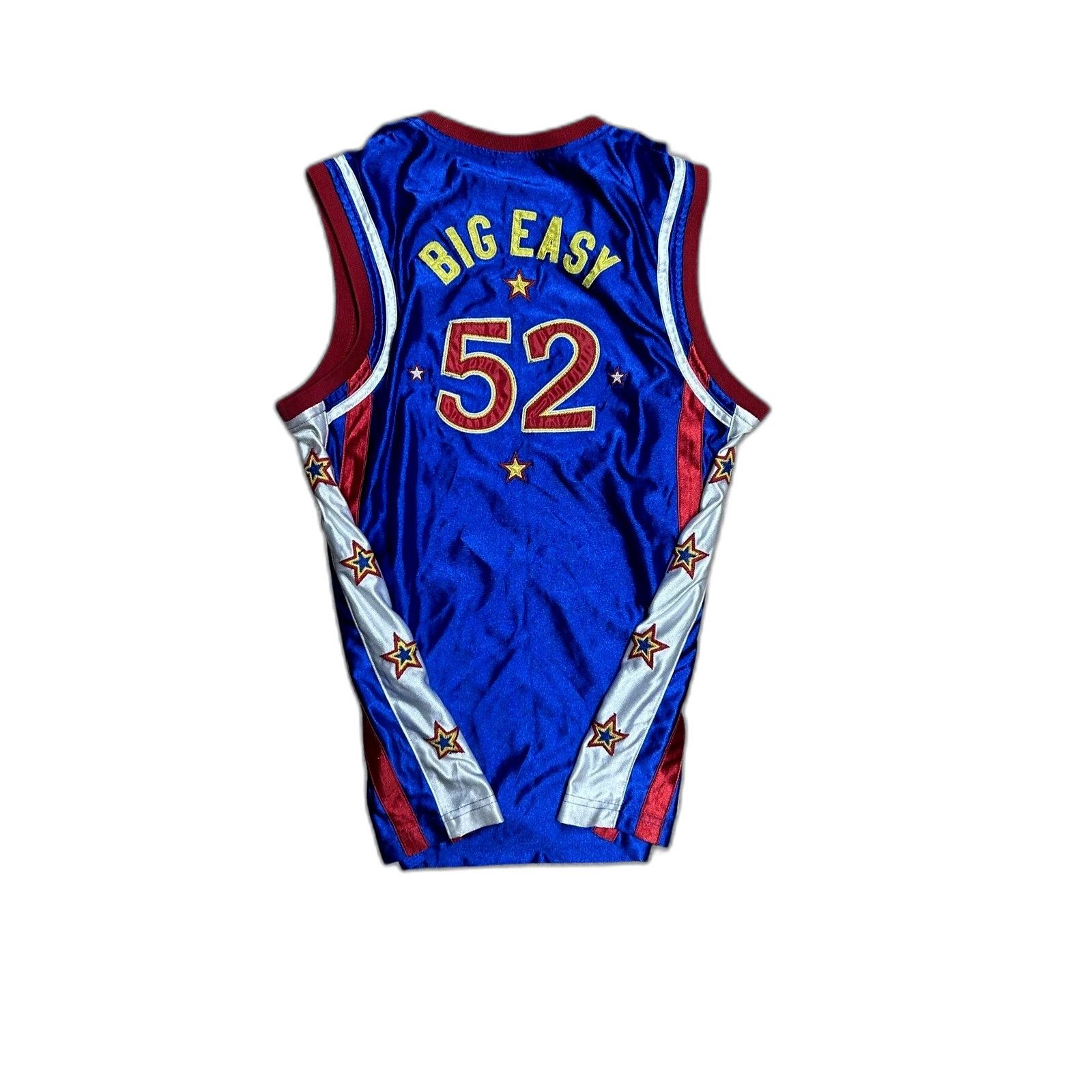 Vintage Harlem Globetrotters Basketball Jersey "Big Easy" Medium Blu Size US M / EU 48-50 / 2 - 3 Thumbnail