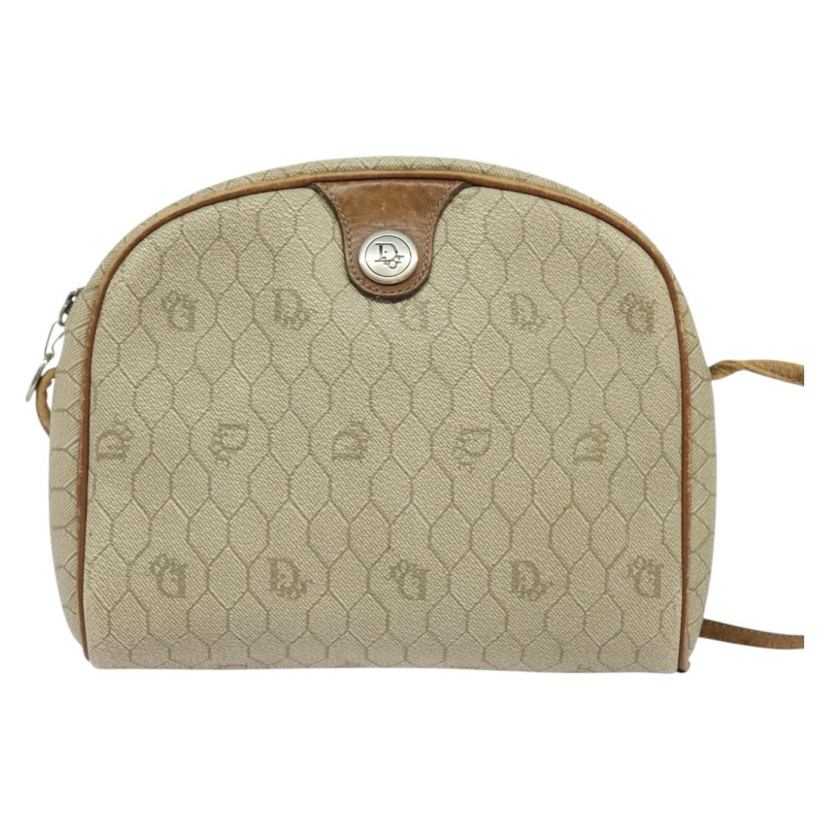 Dior DIOR Honeycomb Canvas Shoulder Bag Pvc Beige Size ONE SIZE - 2 Thumbnail