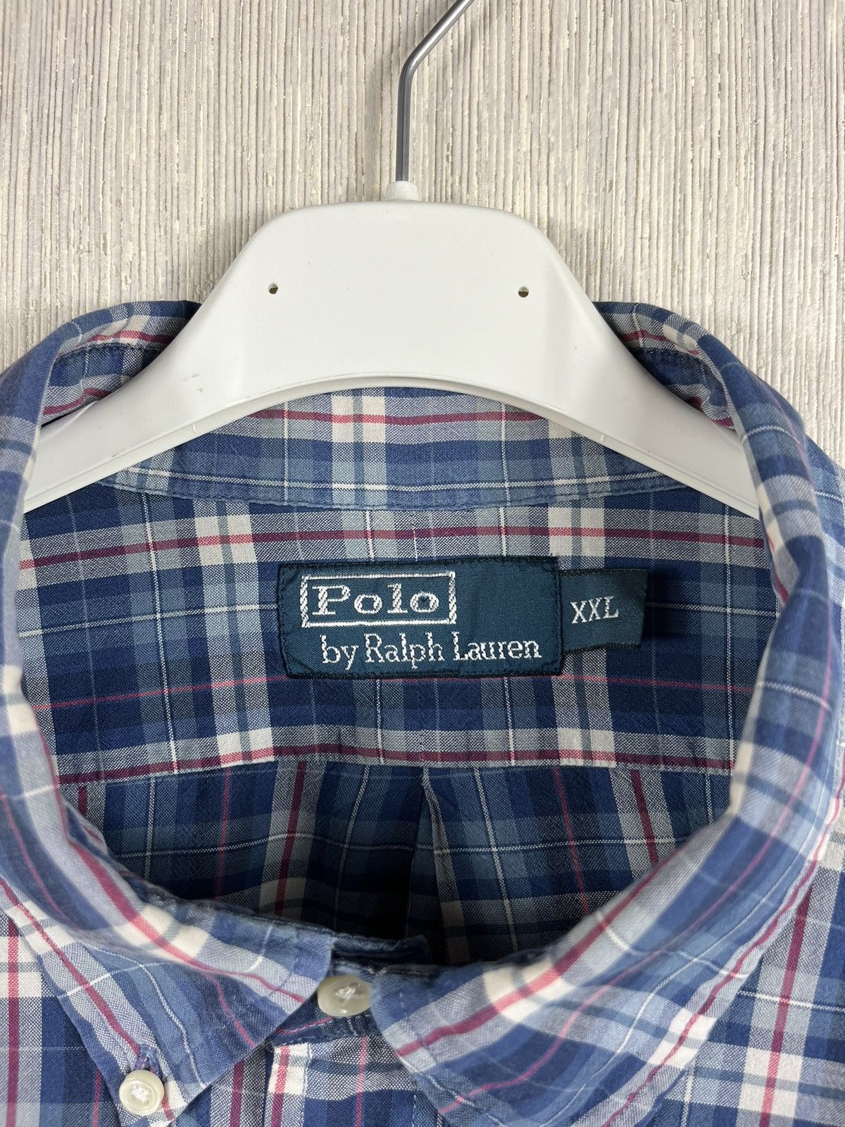 Polo Ralph Lauren × Ralph Lauren × Vintage Vintage 90s Polo Ralph Lauren checked plaid shirt small logo Size US XXL / EU 58 / 5 - 14 Thumbnail