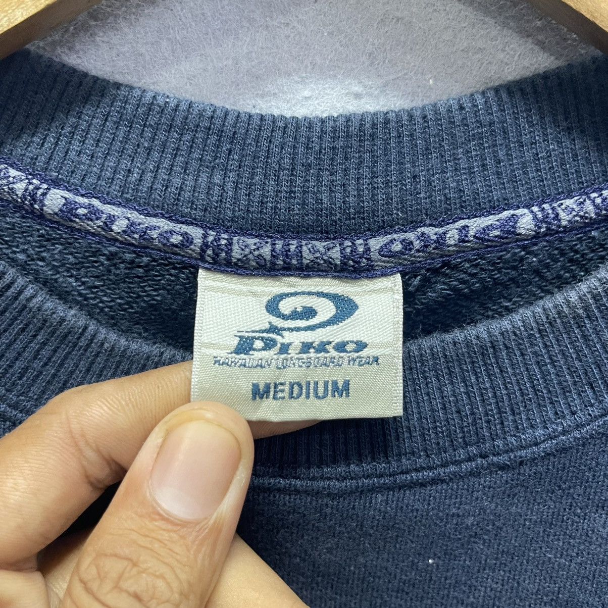 Vintage Vintage Piko “Hawaiian Longboard Wear” Logo Sweatshirt Size US M / EU 48-50 / 2 - 8 Thumbnail