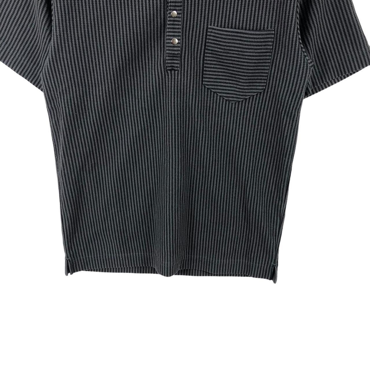 Takeo Kikuchi TAKEO KIKUCHI JAPAN Striped Slim Fit Polo Tee Shirt Top Size M / US 6-8 / IT 42-44 - 4 Thumbnail