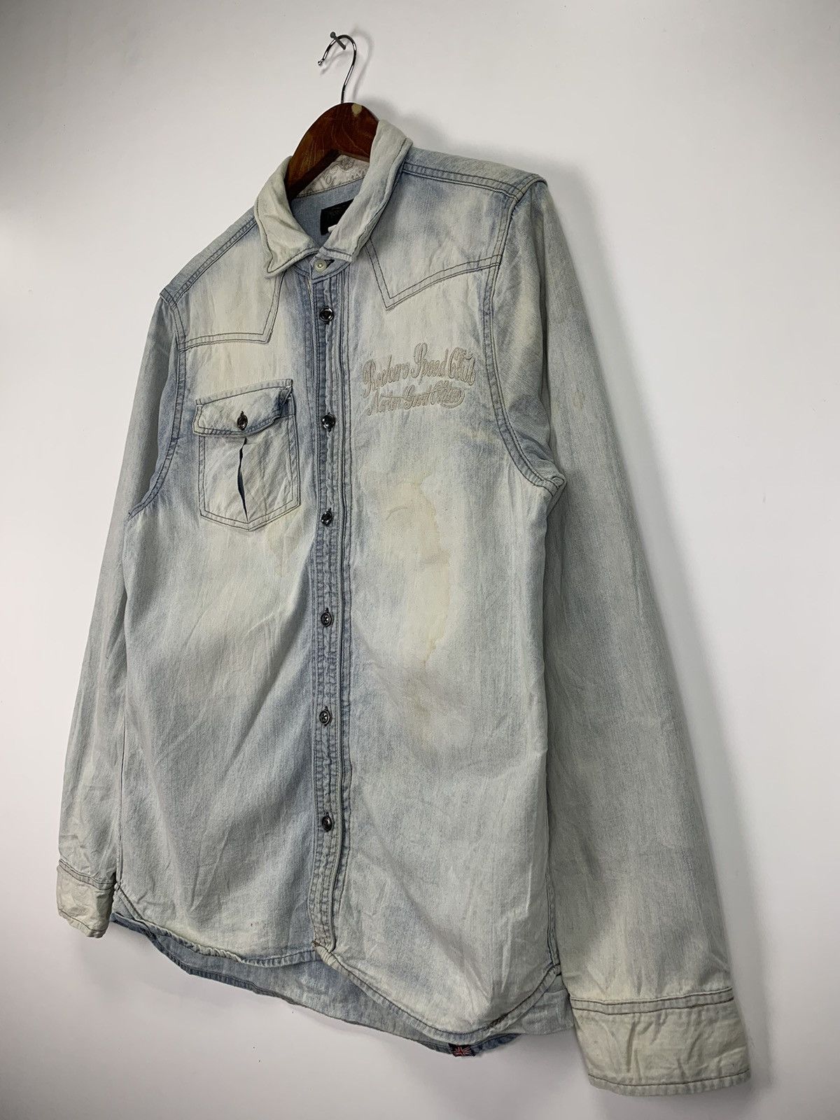 Norton × Vintage Vintage Norton Motorcycle western shirt Size US L / EU 52-54 / 3 - 4 Thumbnail