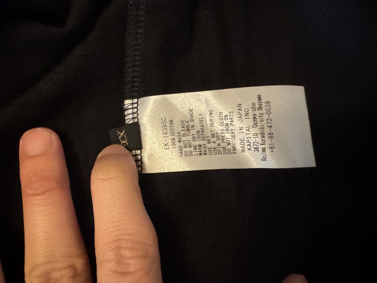 Kapital × Kapital Kountry kapital applique cotton jersey shirt Size US XL / EU 56 / 4 - 7 Thumbnail