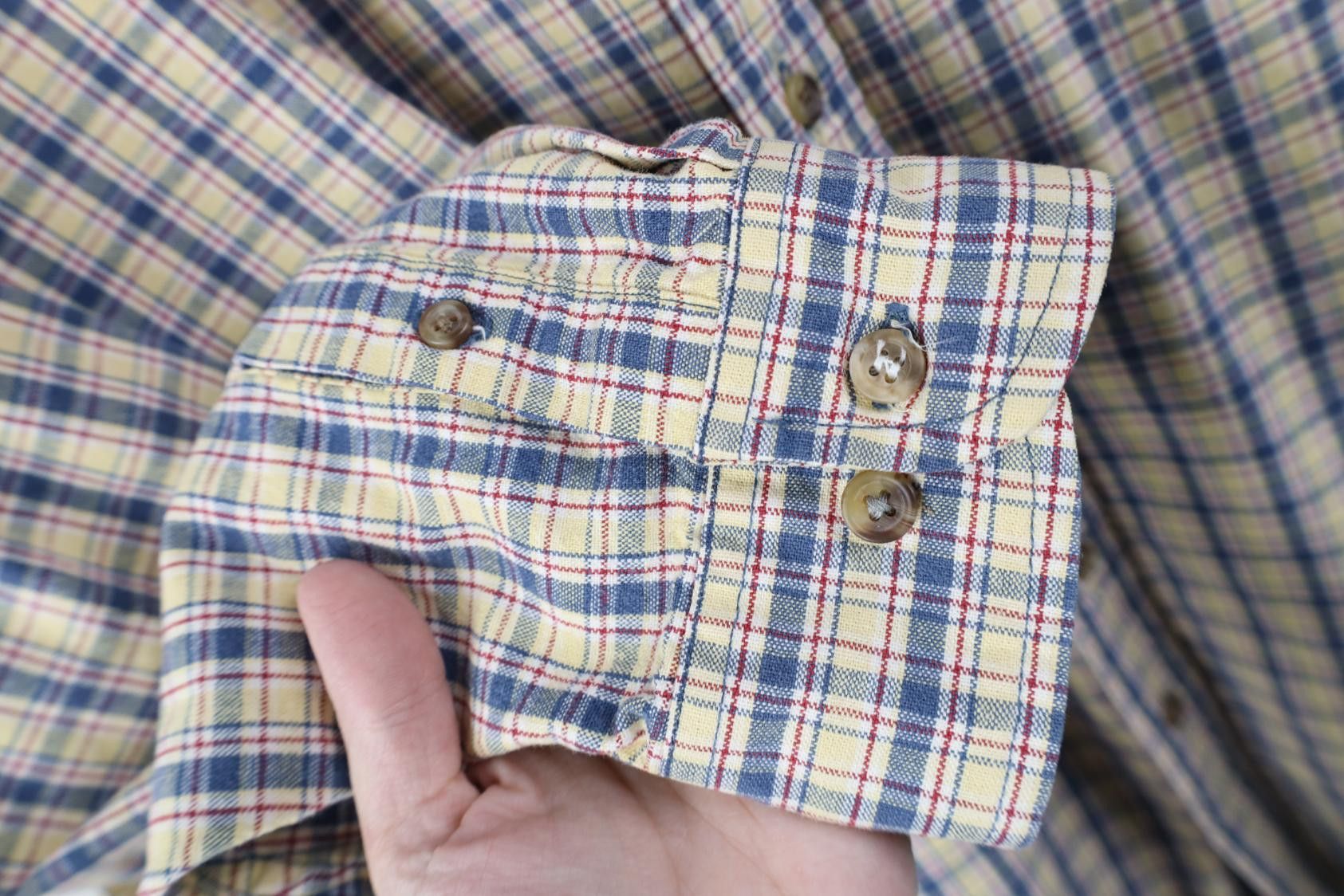 Eddie Bauer Vintage 90s Eddie Bauer Canvas Collared Button Down Shirt Size US L / EU 52-54 / 3 - 5 Thumbnail