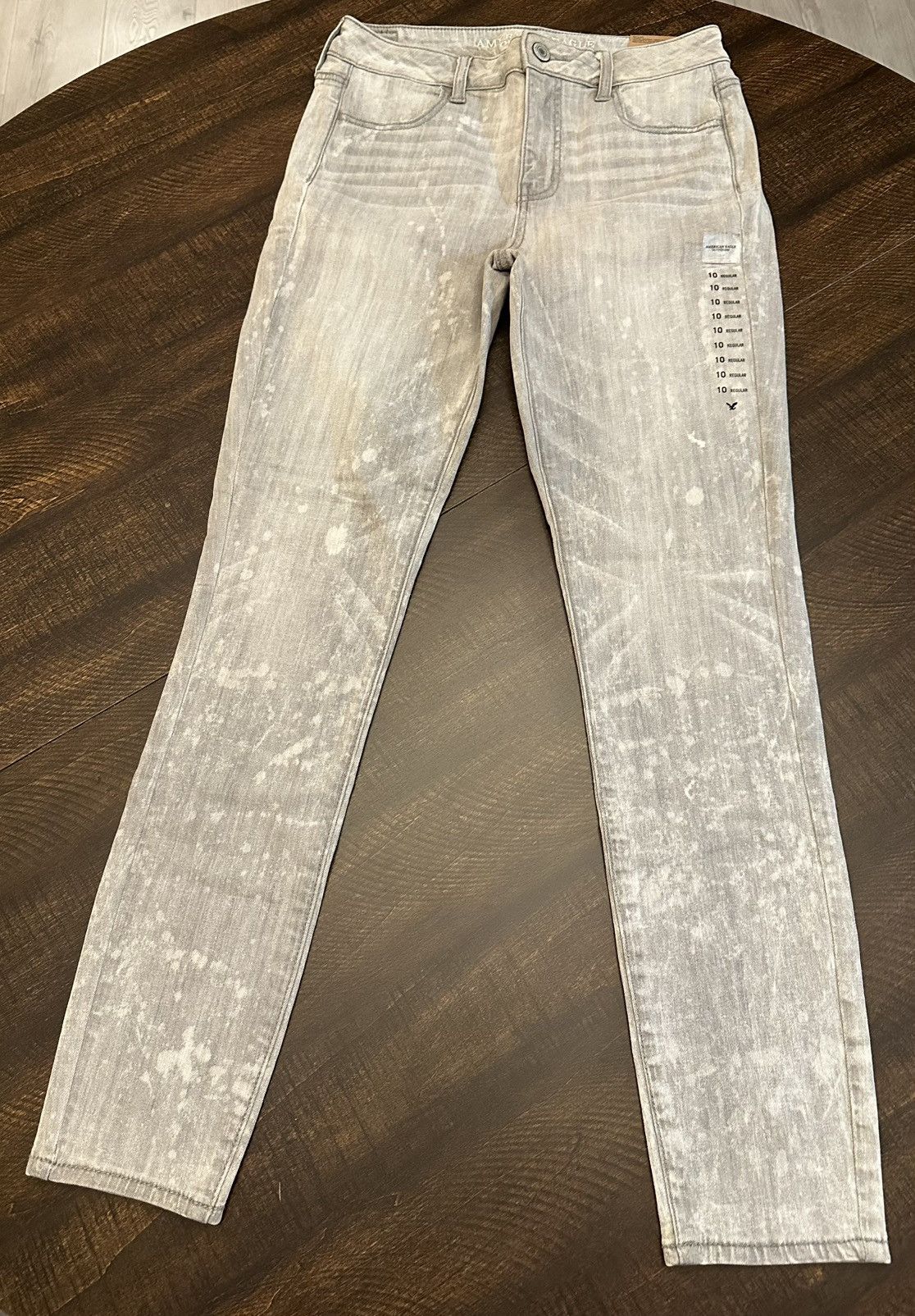 American Eagle Outfitters NWT American Eagle Hi-Rise Super Stretch Jegging Size 10 Size 32" / US 10 / IT 46 - 1 Thumbnail