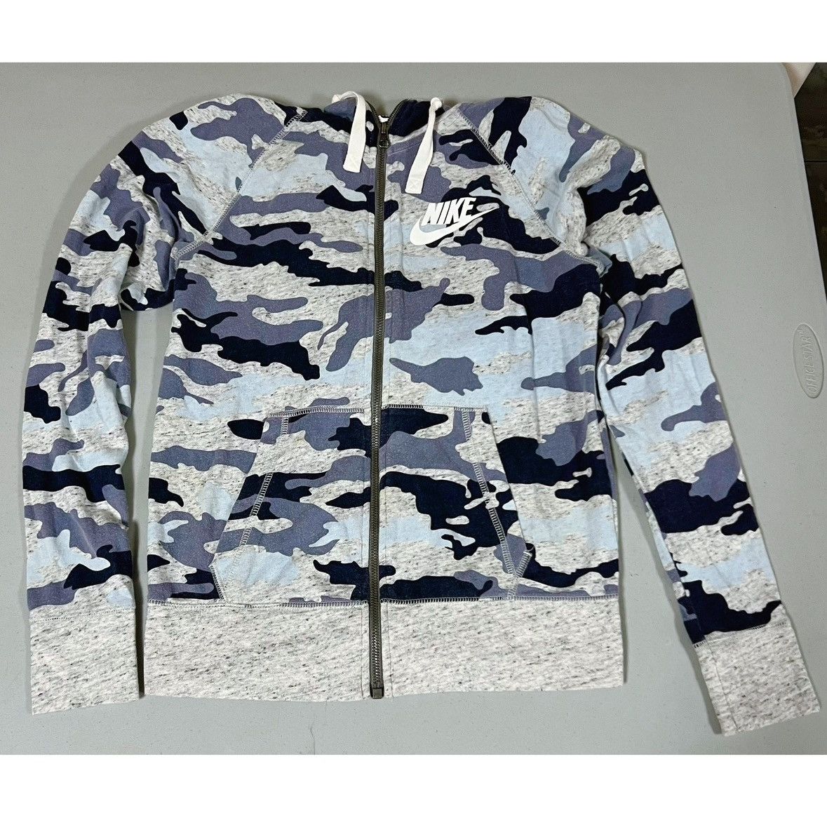 Nike Nike Blue Camo Camouflage Sweater Sweatshirt Hoodie XS 🩵💙 Size XS / US 0-2 / IT 36-38 - 3 Thumbnail
