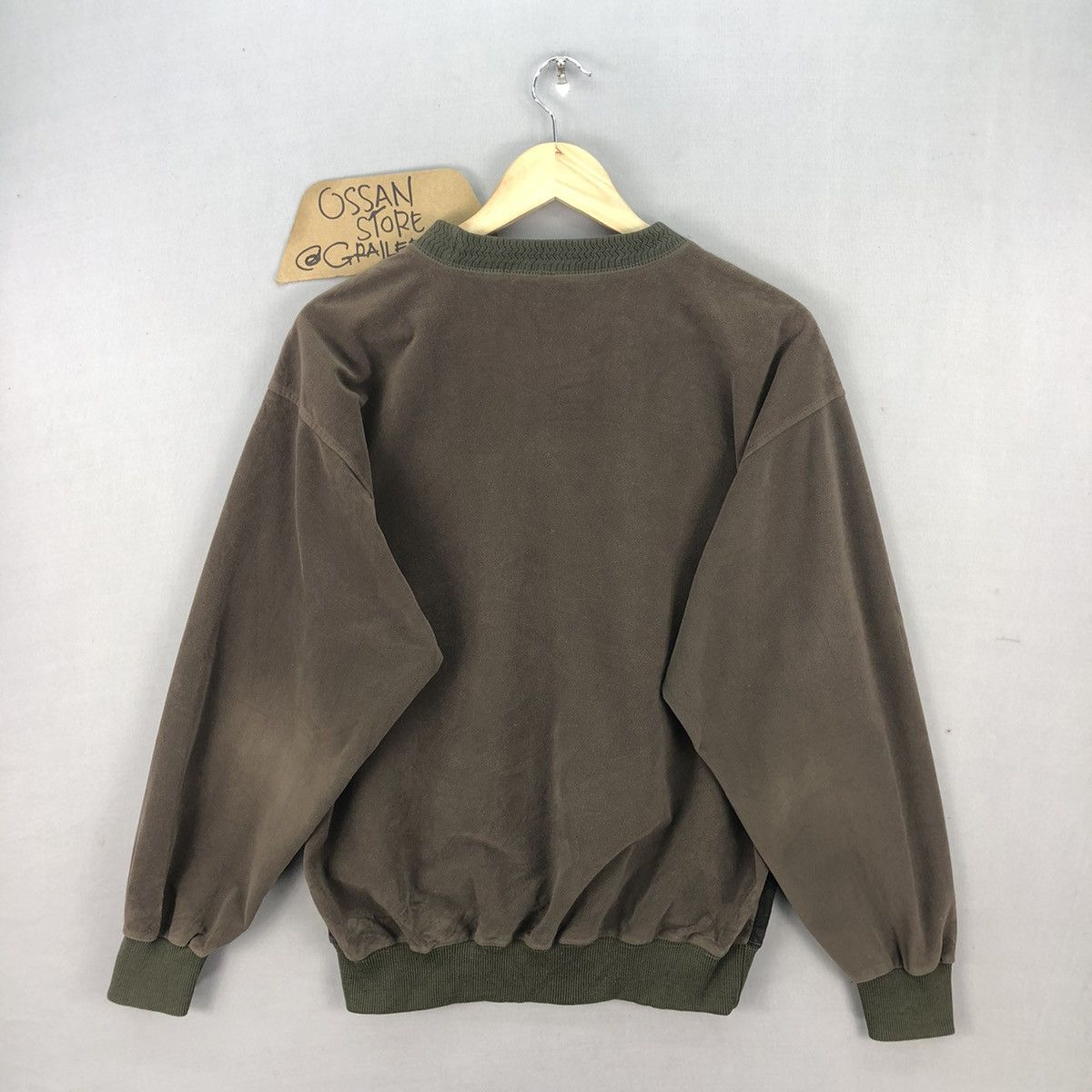 Japanese Brand Vintage Japanese Brand Stripes Floral Sweatshirt Size US M / EU 48-50 / 2 - 9 Thumbnail