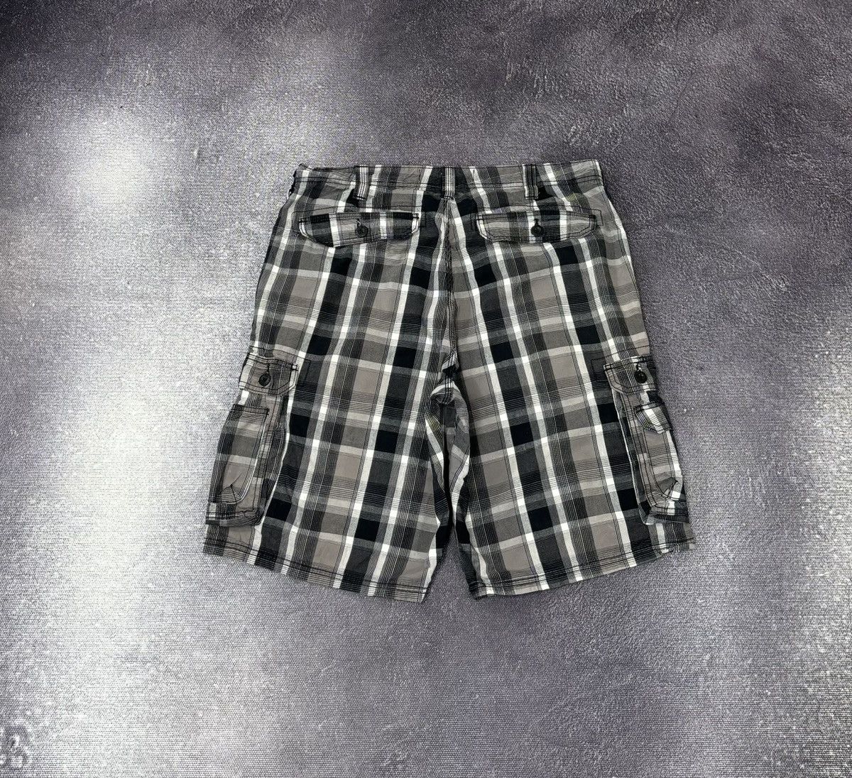 Lee Vintage Lee Dungarees Y2K American Utility Hype Cargo Shorts Size US 36 / EU 52 - 2 Thumbnail