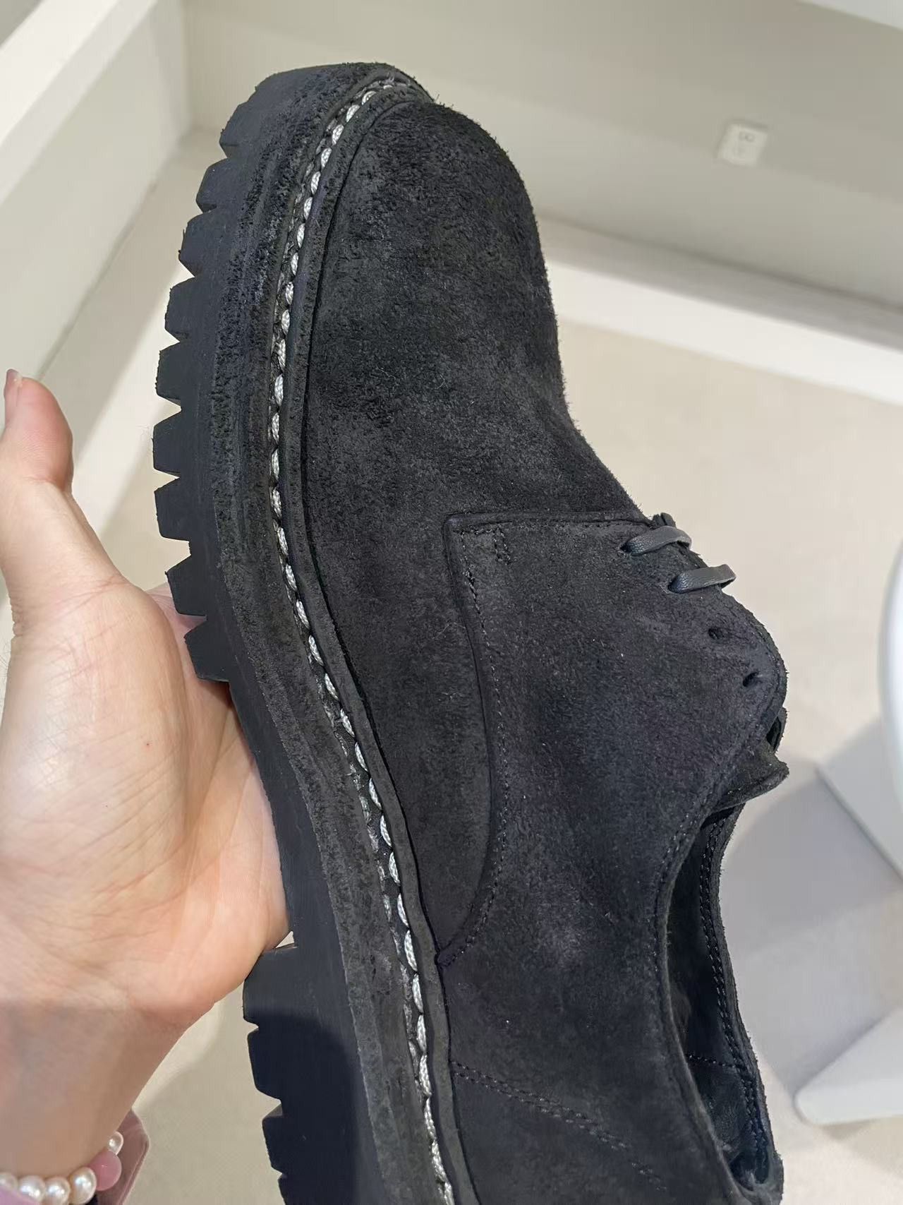 Guidi GUIDI 792VN Classic Long Lace-up Derby Shoes Size US 8.5 / EU 41-42 - 7 Thumbnail