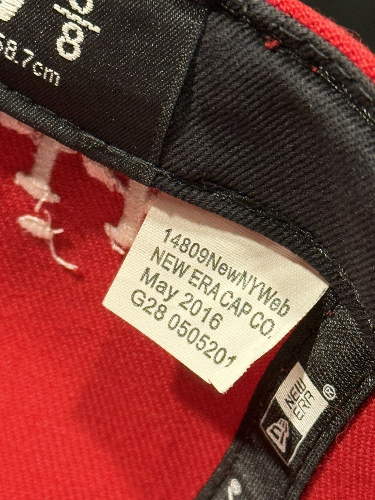 Supreme Supreme World Famous R.I.P. Baseball Hat - 7 3/8 Size ONE SIZE - 6 Thumbnail