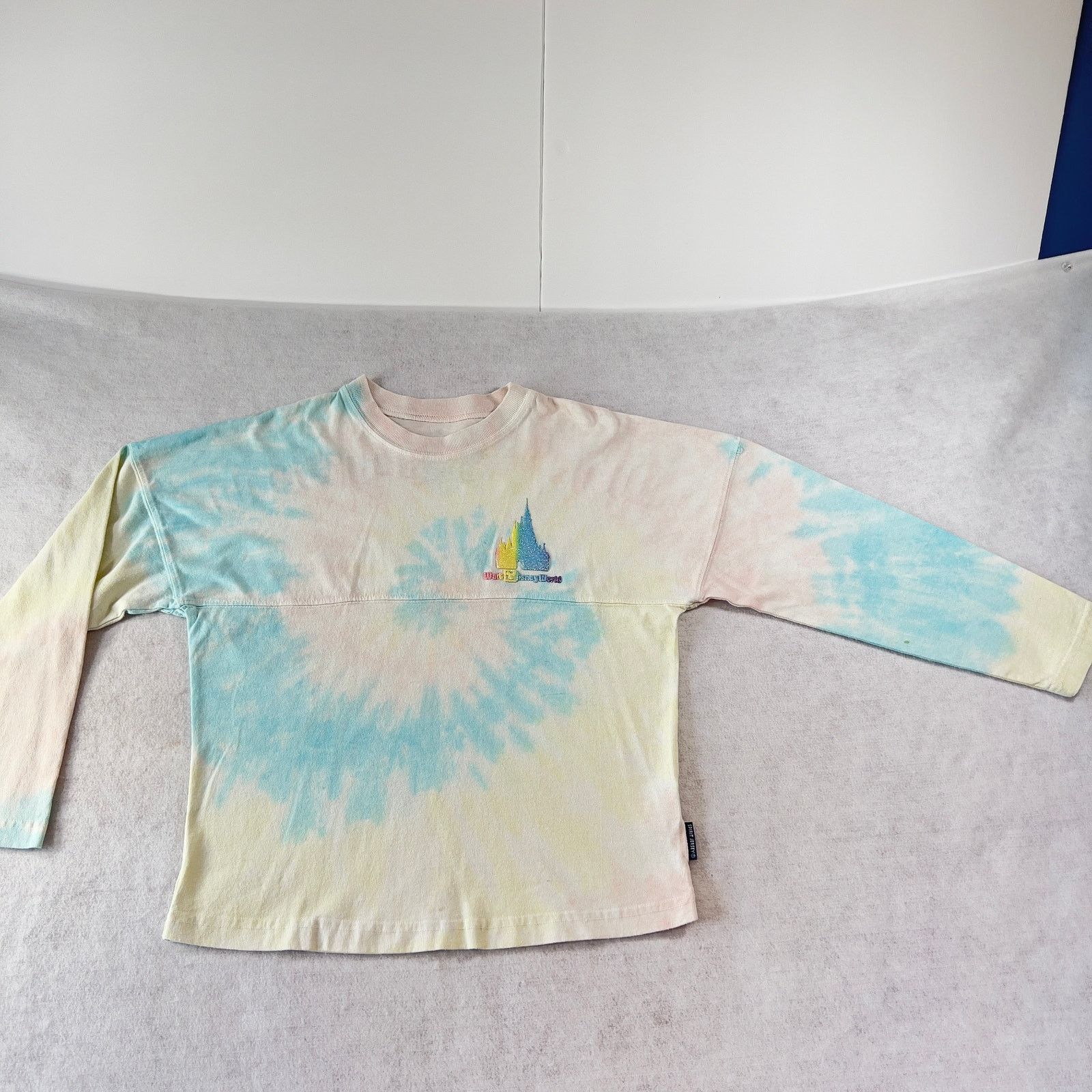 Tye dye authentic pastel disneyland spirit jersey