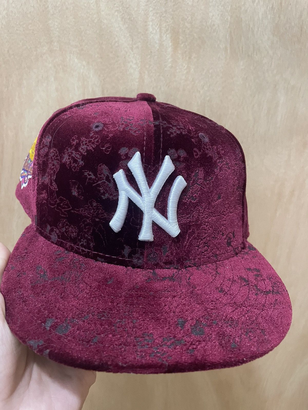 New Era Hat club hanami velour New York Yankees size 7 1/8 | Grailed