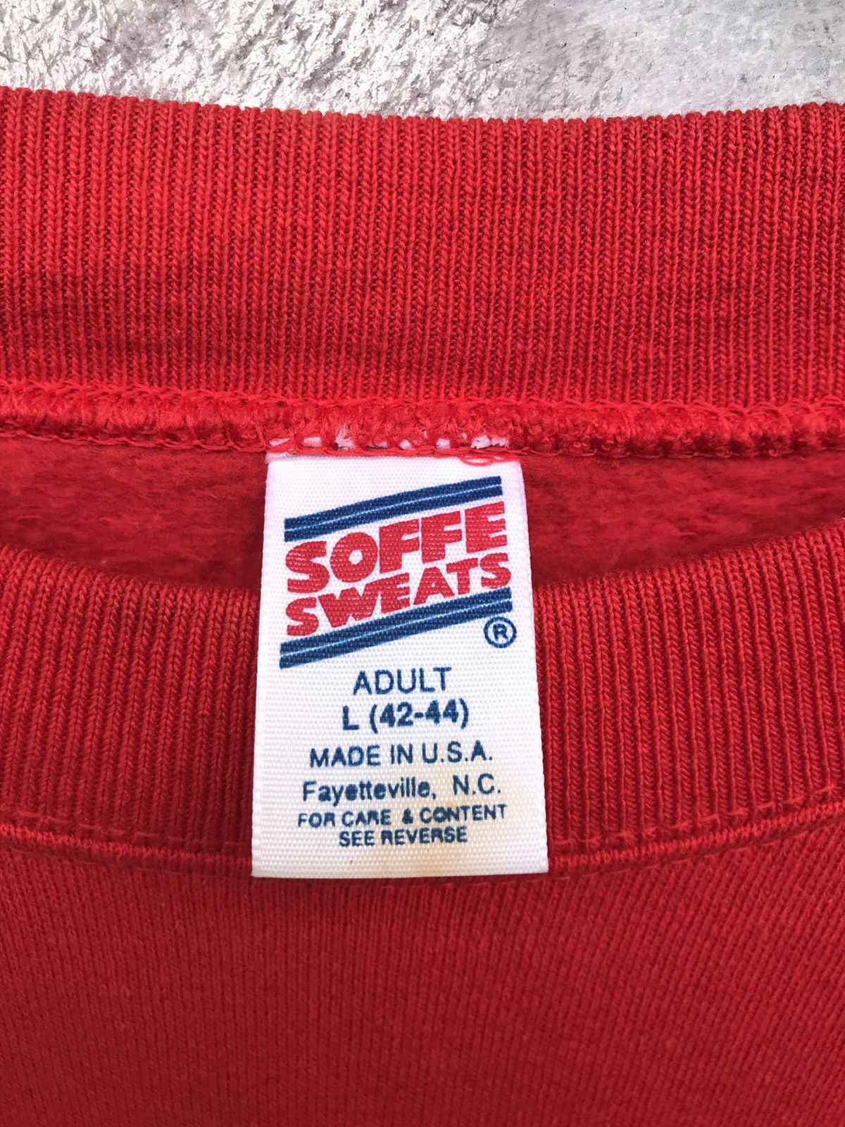 Vintage Vintage 90s ferrari printed logo sweatshirt Size US M / EU 48-50 / 2 - 5 Thumbnail
