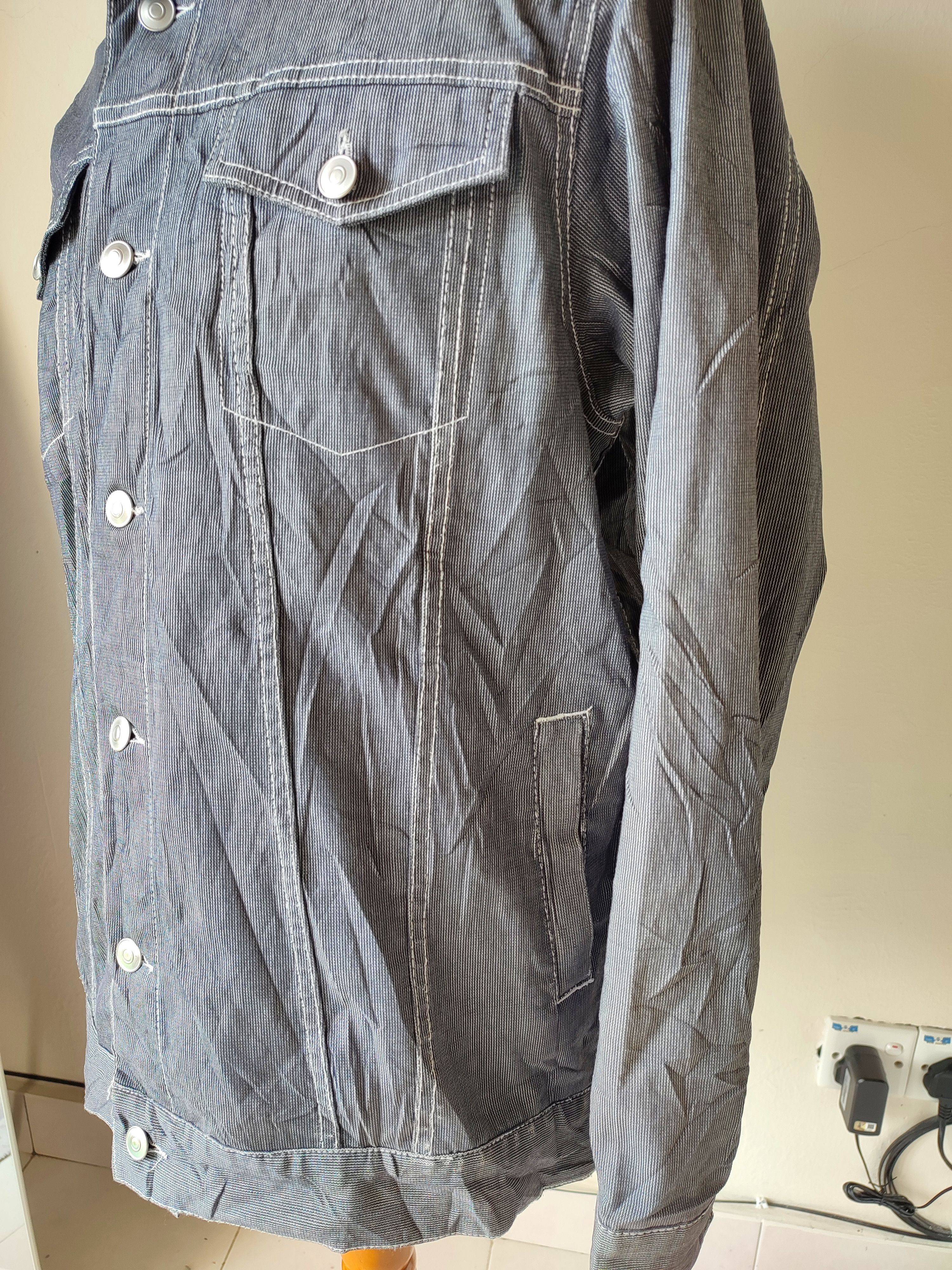 Japanese Brand The Shop TK Button Up Shirt Hickory Design Size US L / EU 52-54 / 3 - 7 Thumbnail
