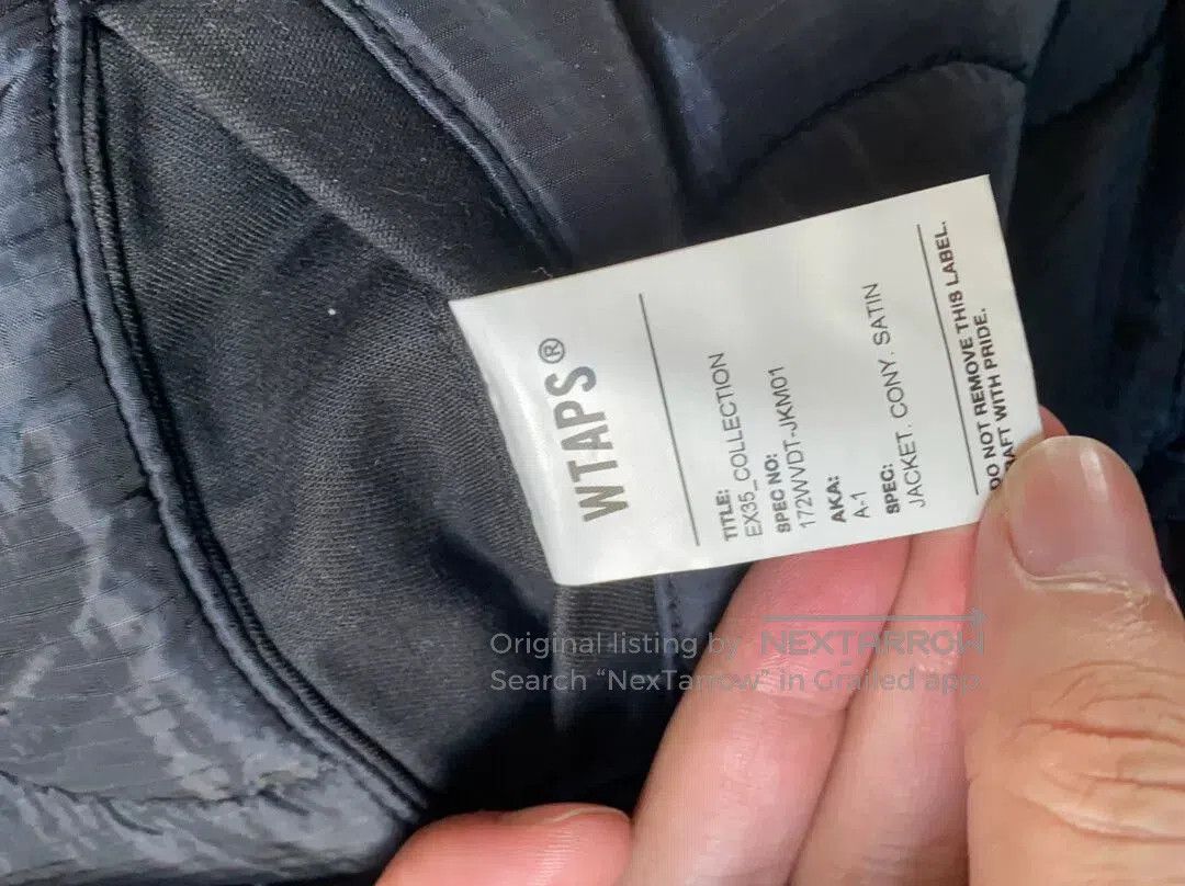 Wtaps WTAPS N1 Cotton Jacket. Size US S / EU 44-46 / 1 - 6 Thumbnail