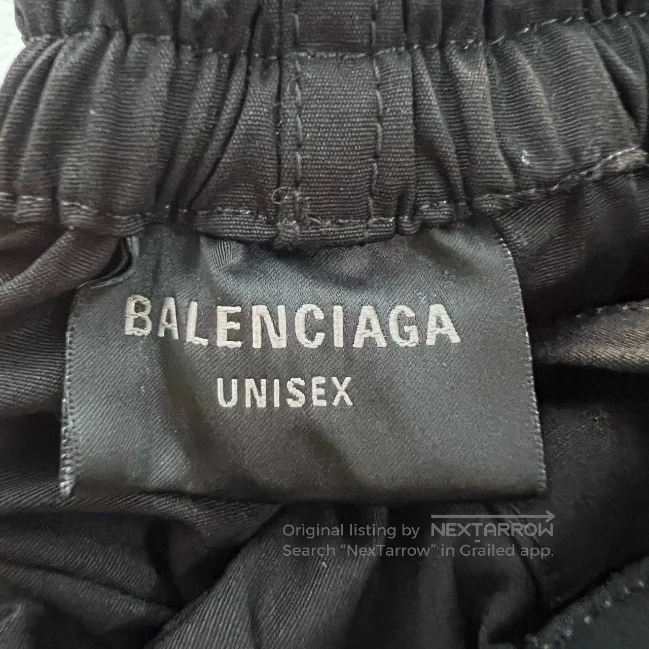 Balenciaga Balenciaga Black Elastic Waist Trousers. Size US 26 / EU 42 - 3 Thumbnail