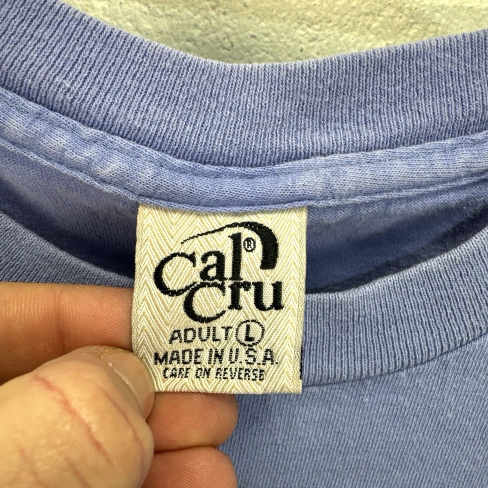 Vintage VINTAGE South Carolina Myrtle Beach Sea Shell Beach T Shirt Large Purple 90s Beach Shell Ocean Graphic Print Cal Cru Unisex Adults KS 1990s Size US L / EU 52-54 / 3 - 3 Thumbnail