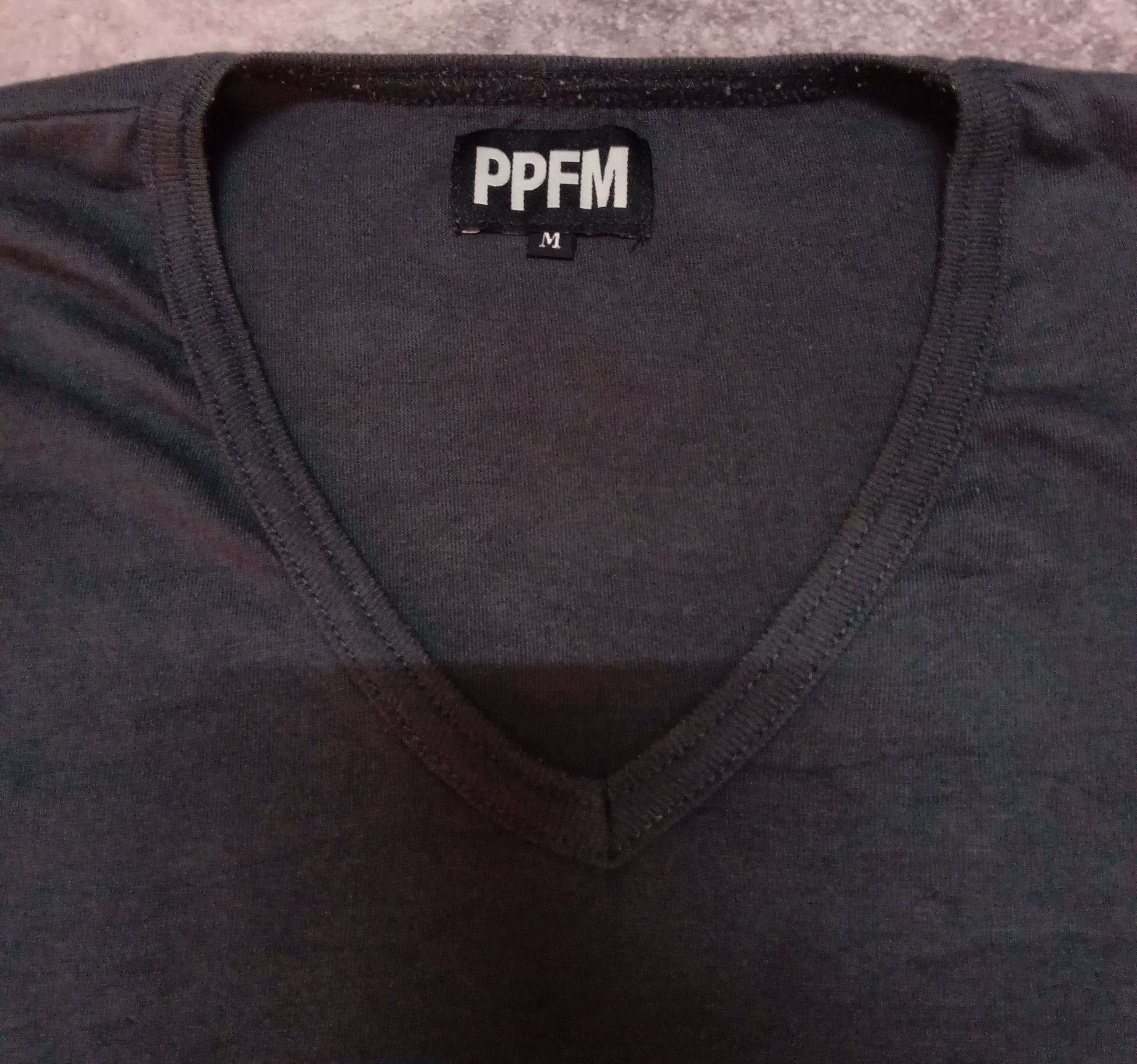 PPFM Rare Jpn designer PPFM X Rolling Stones V neck tee Size US S / EU 44-46 / 1 - 3 Thumbnail