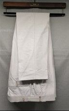 image of Tom Ford O1Loc1C0224 753A425Z Pant In White, Men's (Size 30)