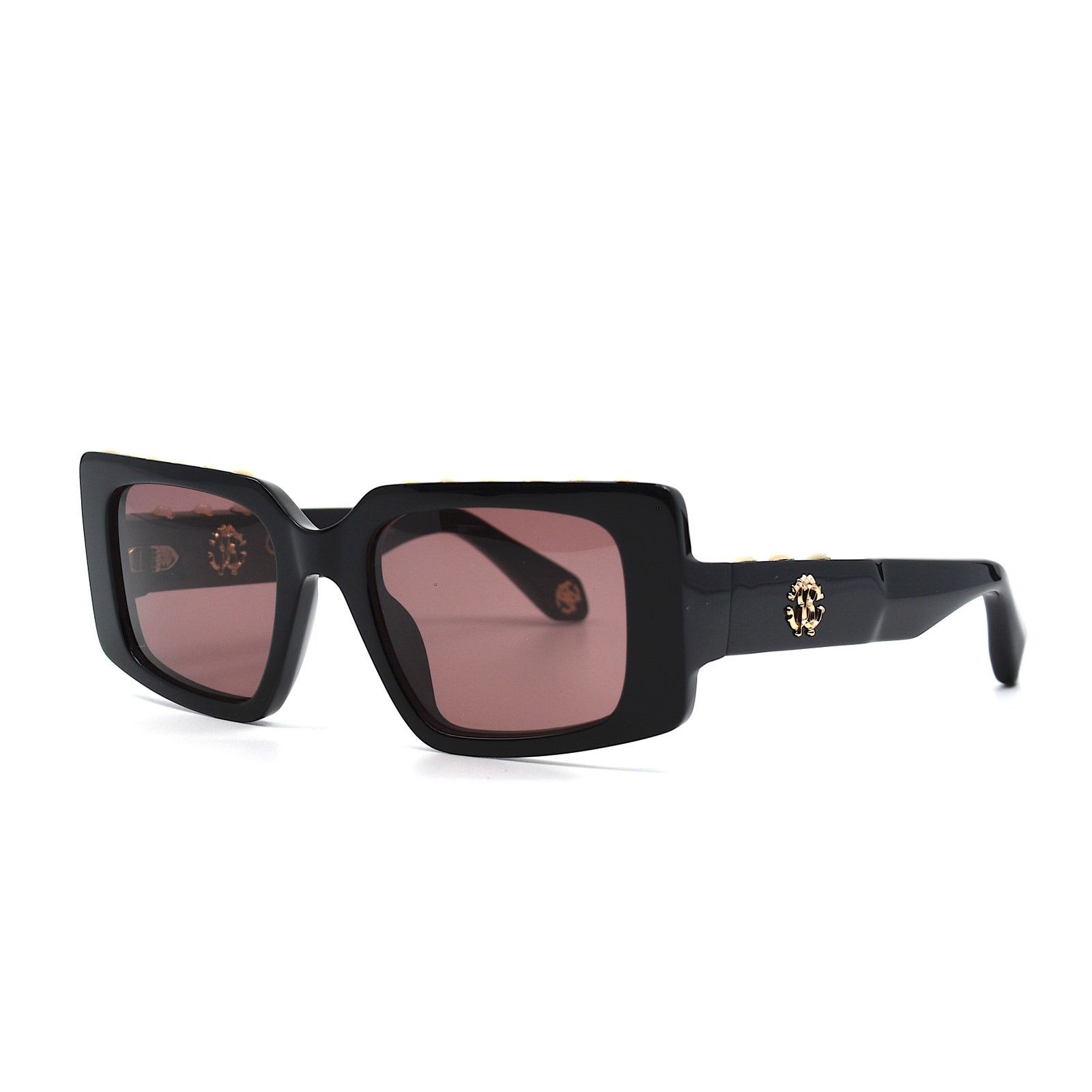 Roberto Cavalli ROBERTO CAVALLI SRC039S BLACK PURPLE AUTHENTIC SUNGLASSES Size ONE SIZE - 5 Thumbnail