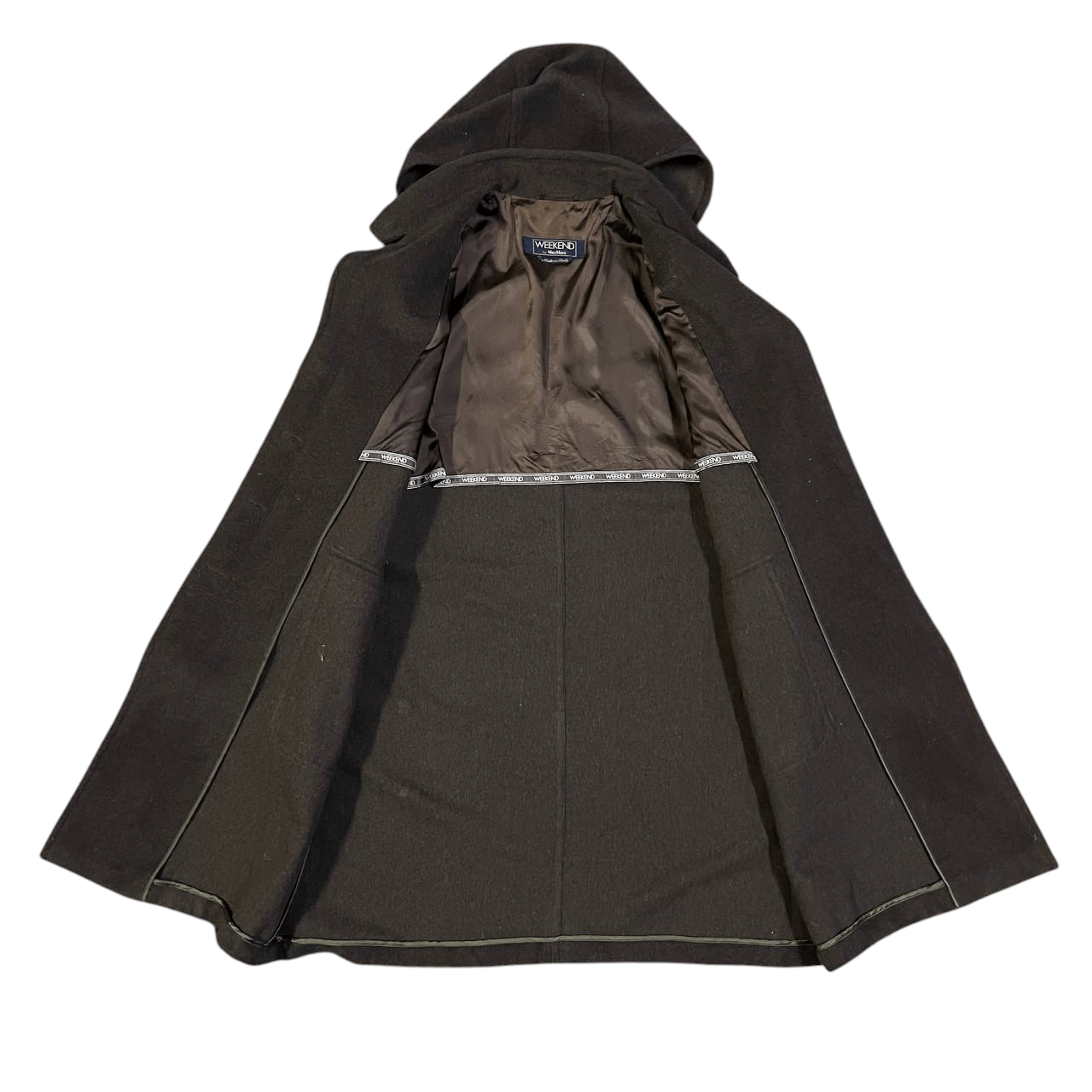 Weekend Max Mara Weekend Max Mara Wool Long Coat with Hood Size M / US 6-8 / IT 42-44 - 7 Thumbnail