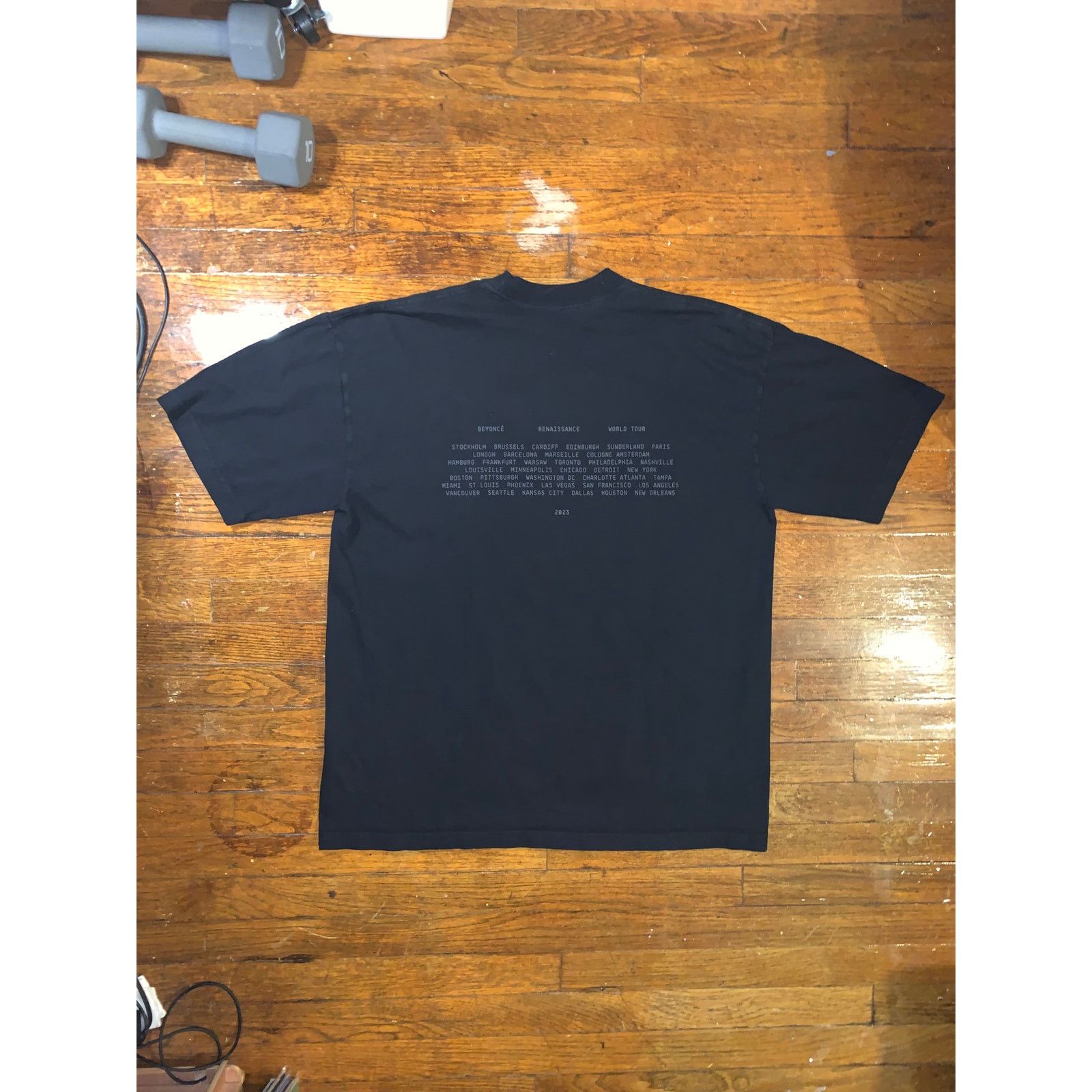 Beyonce Beyonce Renaissance Tour T Shirt 2023 Reneigh Horse Black XL Size US XL / EU 56 / 4 - 3 Thumbnail