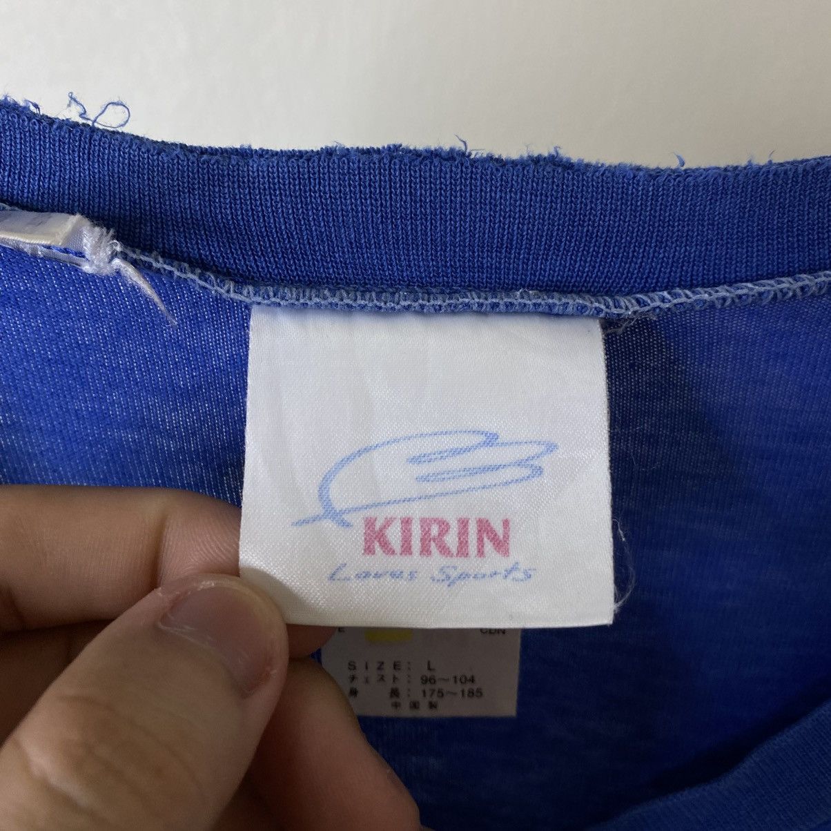 Adidas 1990s Adidas x Japan National Team Kirin T Shirt Size US L / EU 52-54 / 3 - 5 Thumbnail